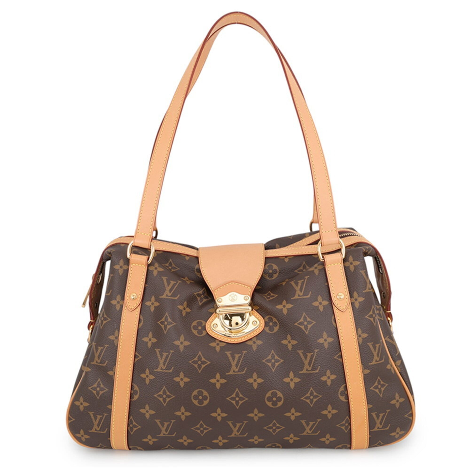 Louis Vuitton Brown Monogram Shoulder Bag (Pre-Owned)