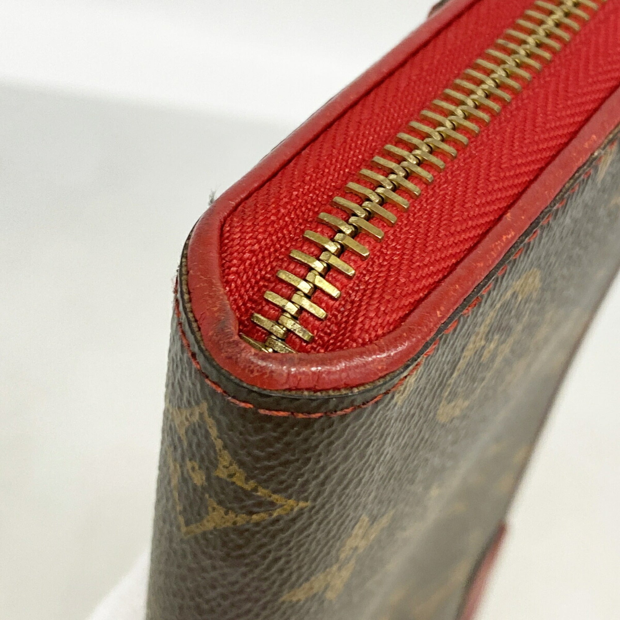 Louis Vuitton Brown Cerise Long Wallet (Bi-Fold) (Pre-Owned)