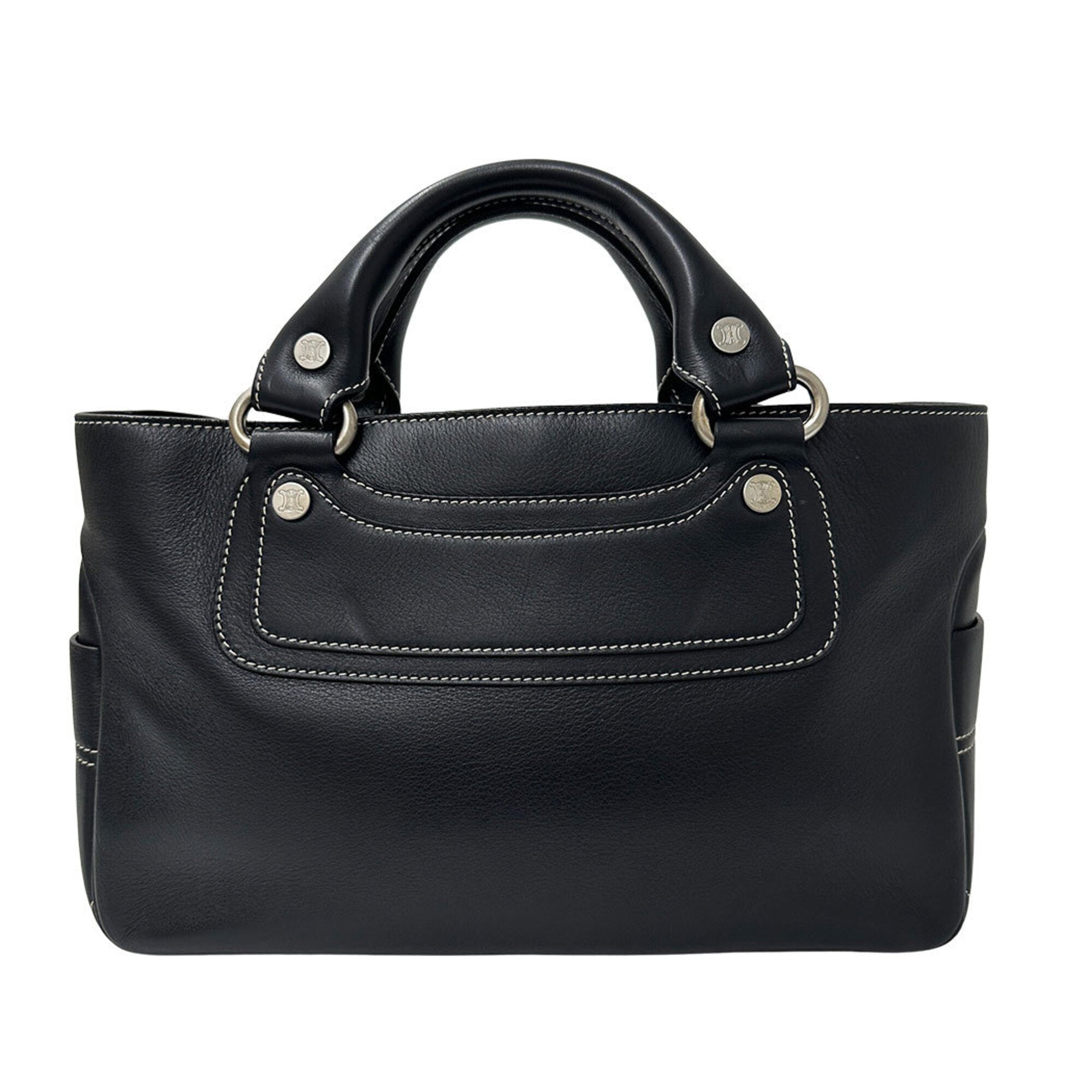 Celine Black Leather Handbag (Pre-Owned)