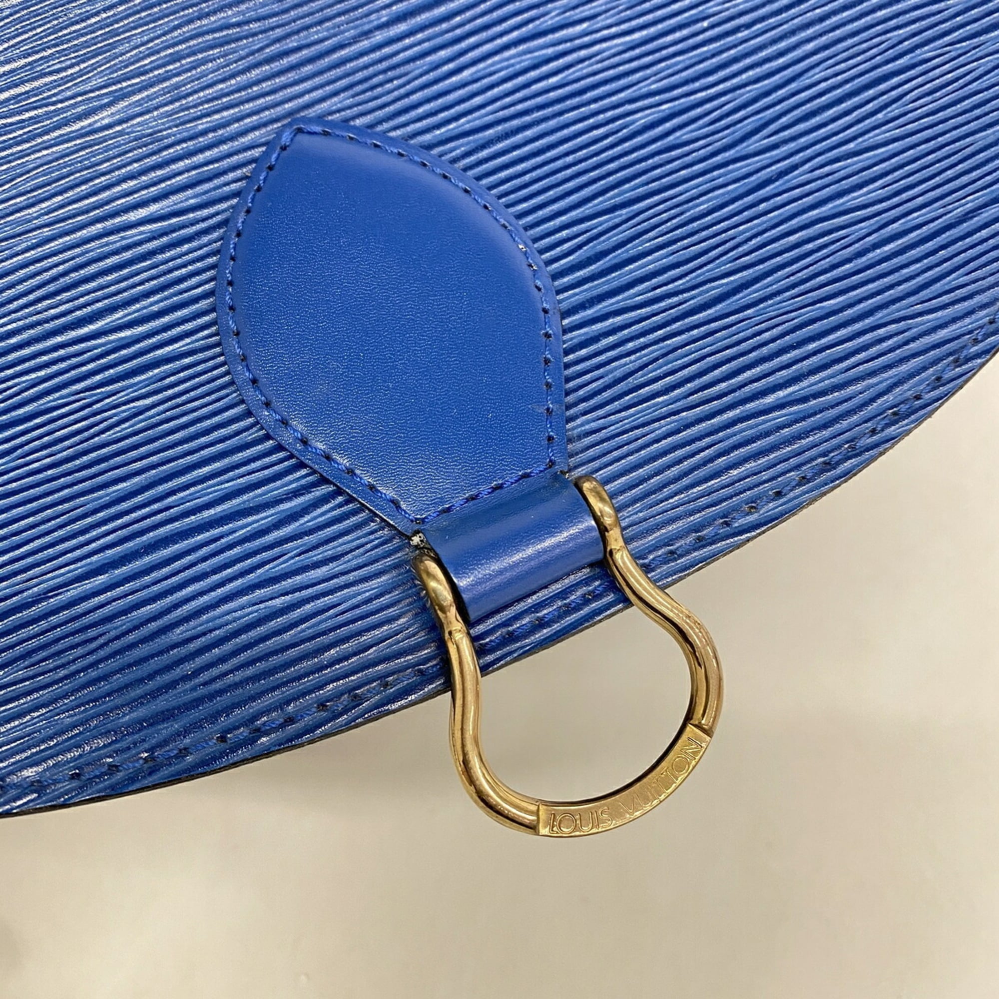 Louis Vuitton Toledo Blue Shoulder Bag (Pre-Owned)