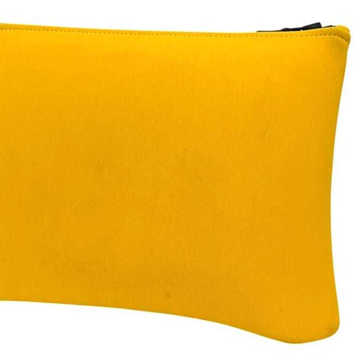 Hermes Yellow Polyester Pouch (Pre-Owned)