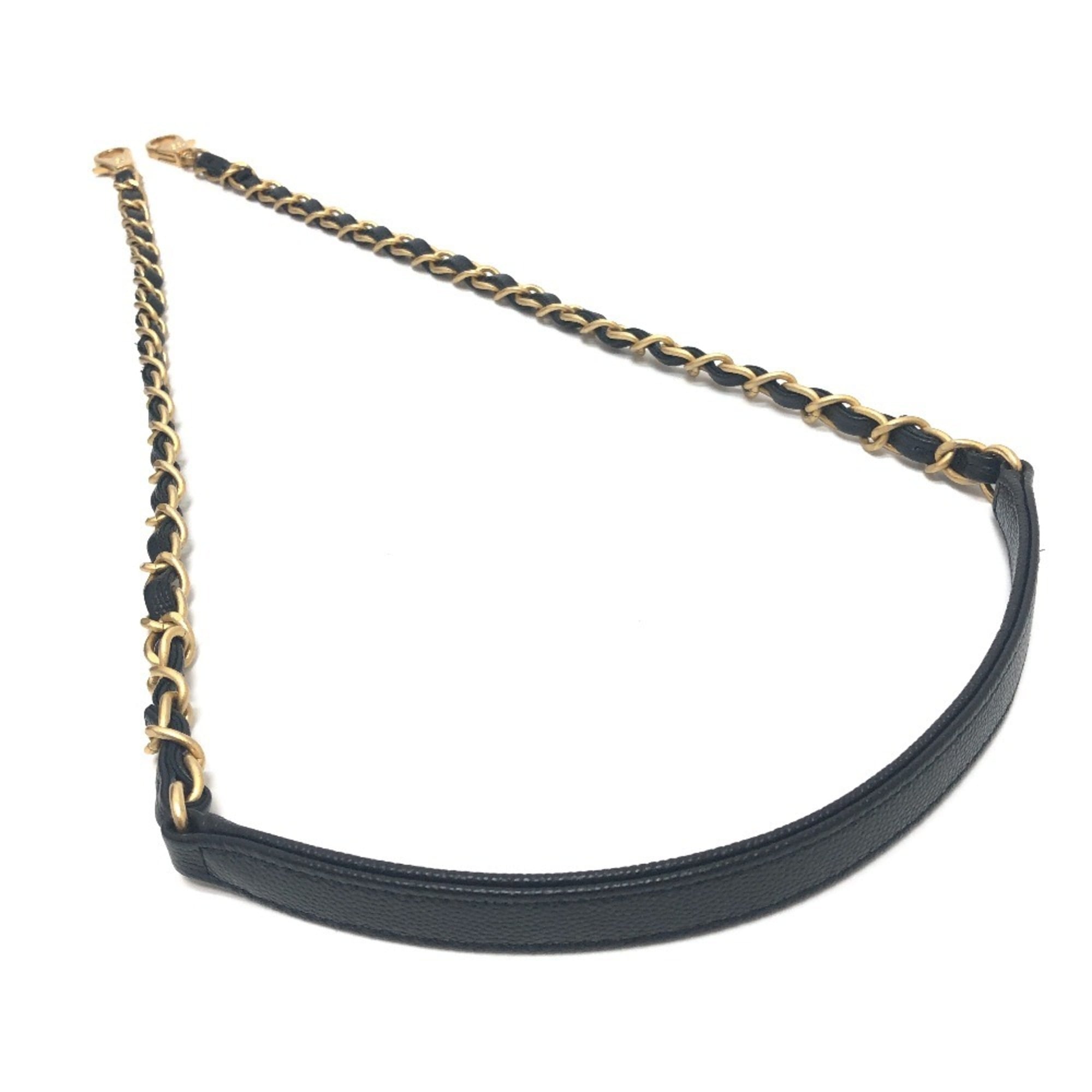 Chanel Matelasse Black Grained Calfskin Handbag Shoulder Bag (Pre-Owned)