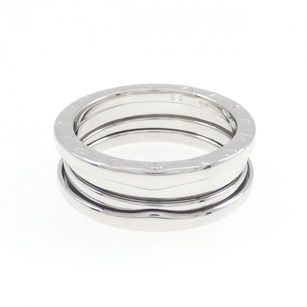 Bvlgari White Gold White Gold (18K) Band Ring (Pre-Owned)