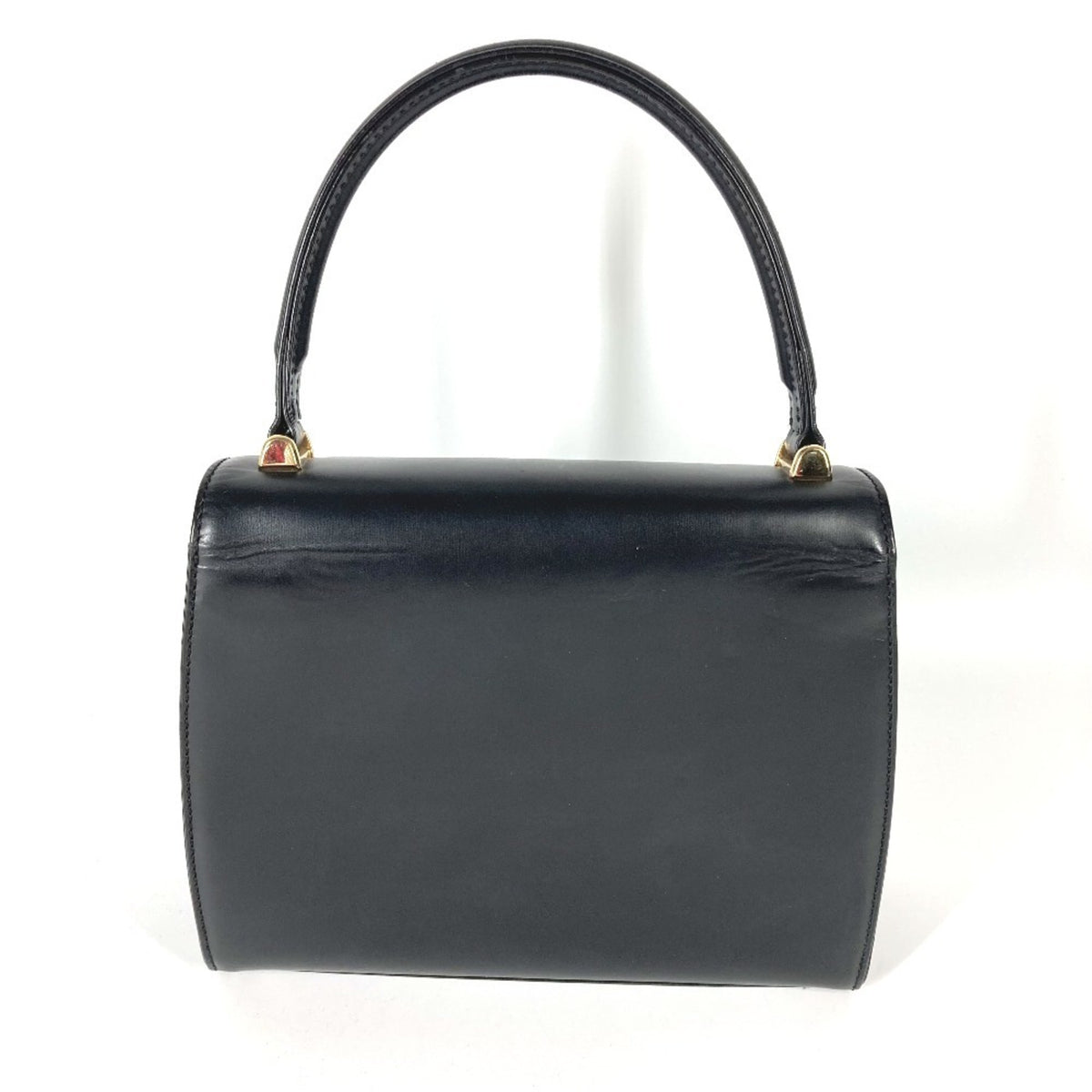Louis Vuitton Black Noir Leather Handbag (Pre-Owned)