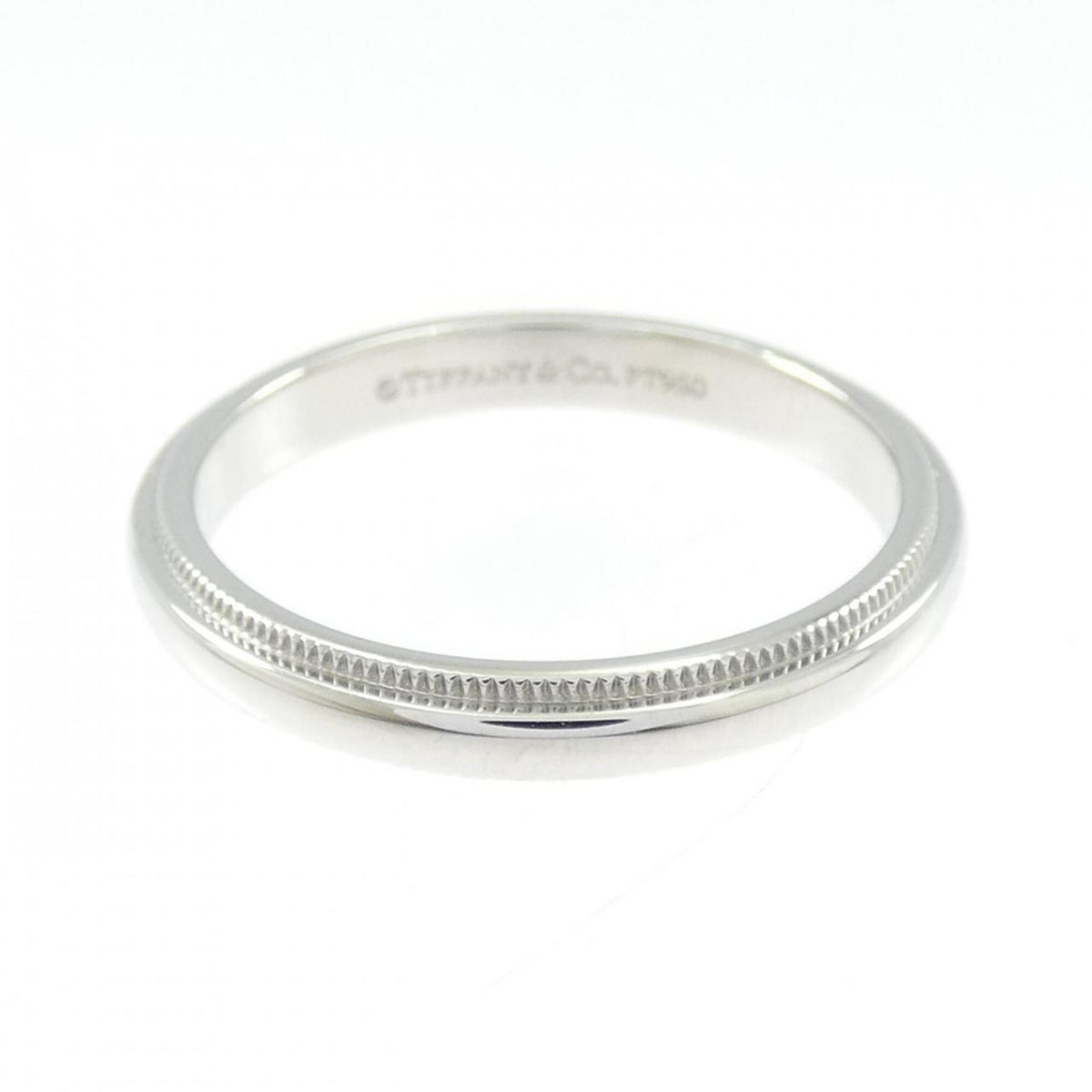 Tiffany Platinum 950 Band Ring (Pre-Owned)