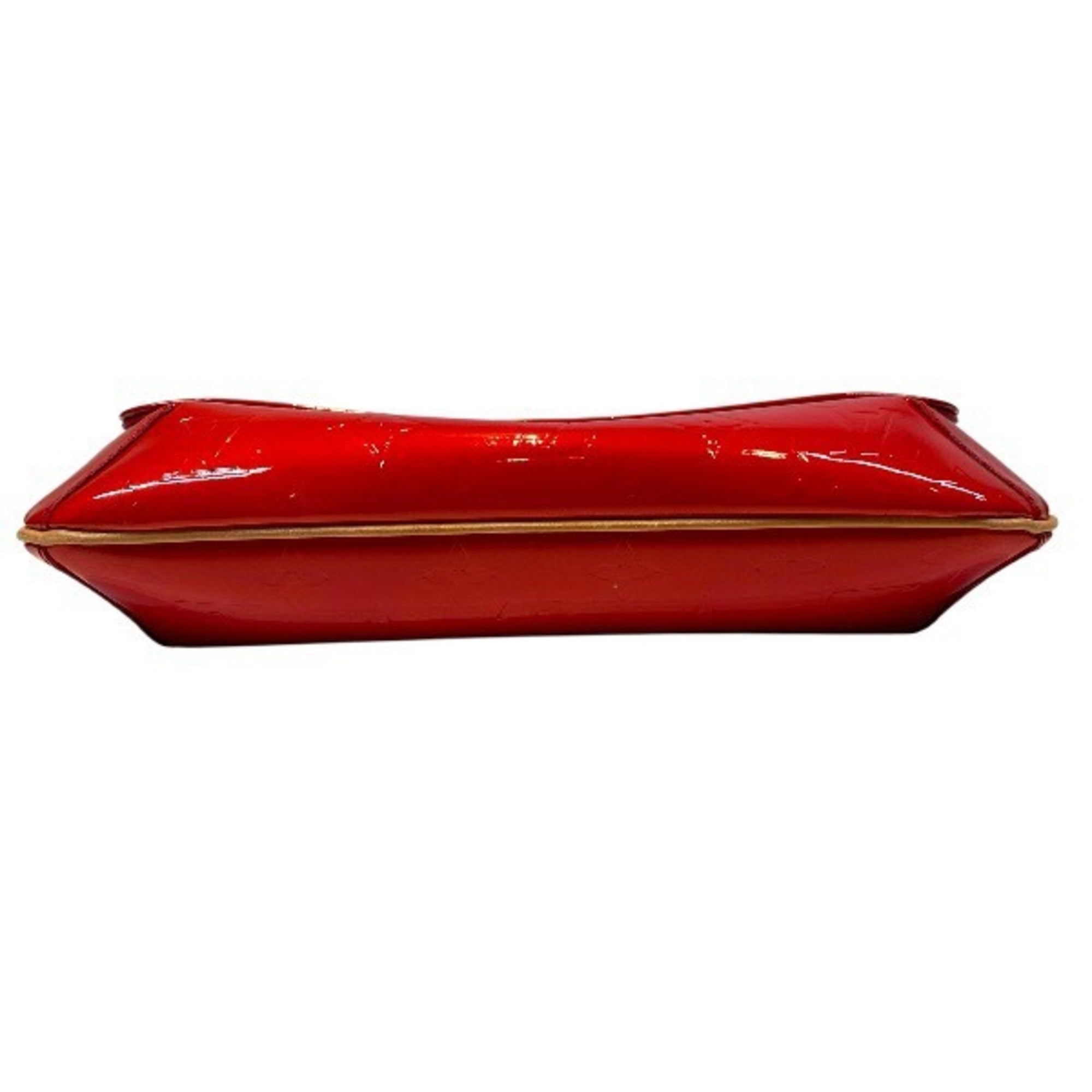 Louis Vuitton Rouge Vernis Handbag Shoulder Bag (Pre-Owned)