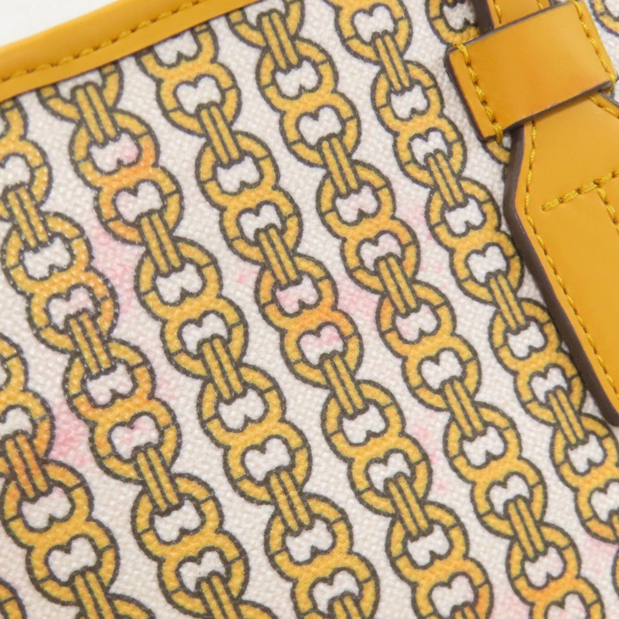 Tory Burch Yellow Pvc Tote Bag (Pre-Owned)