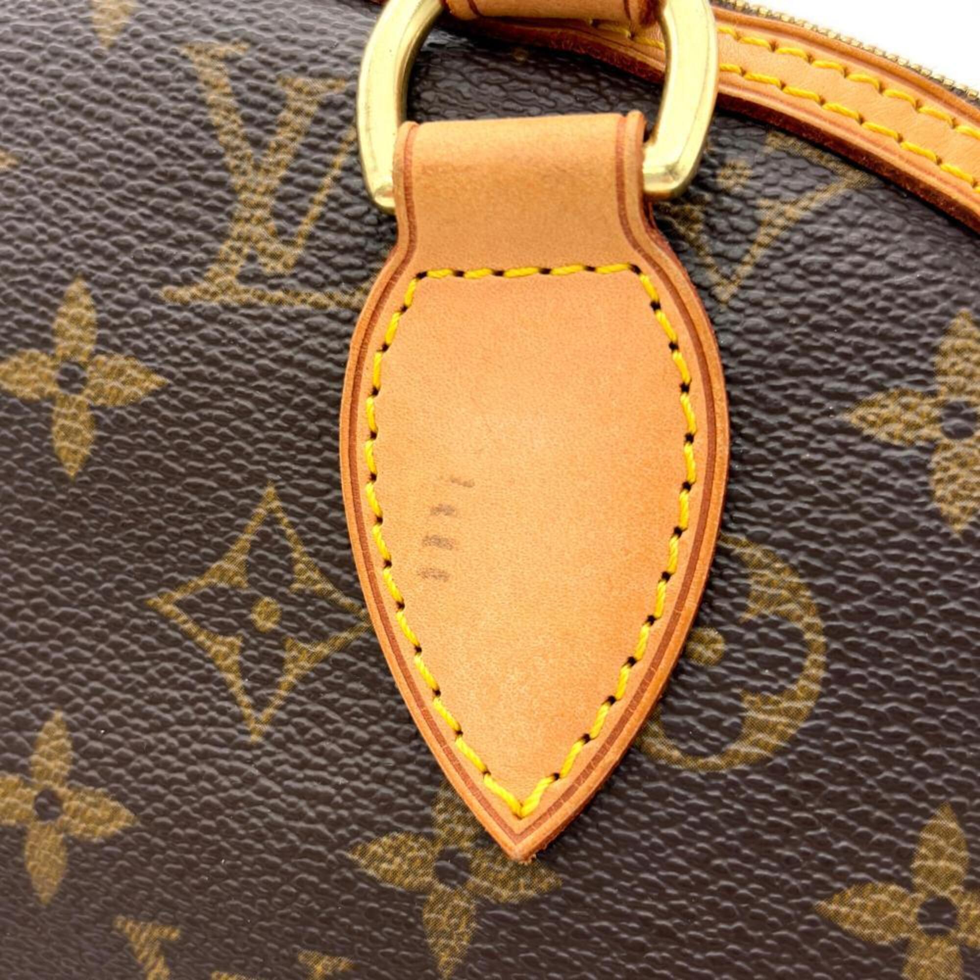 Louis Vuitton Brown Monogram Canvas Handbag (Pre-Owned)