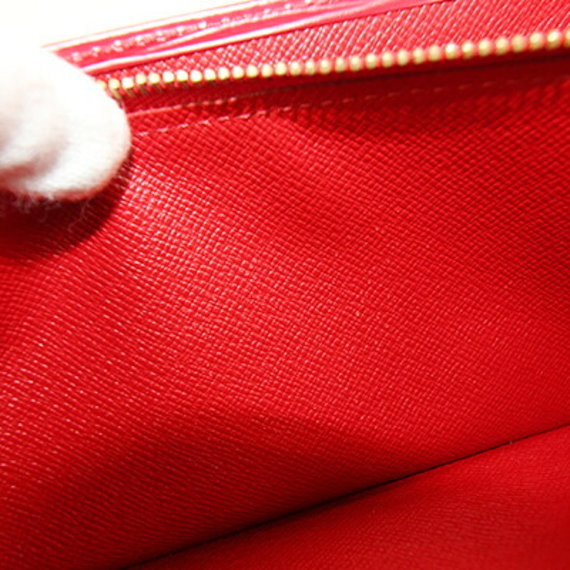 Louis Vuitton Epi Castilian Red Long Wallet (Bi-Fold) (Pre-Owned)