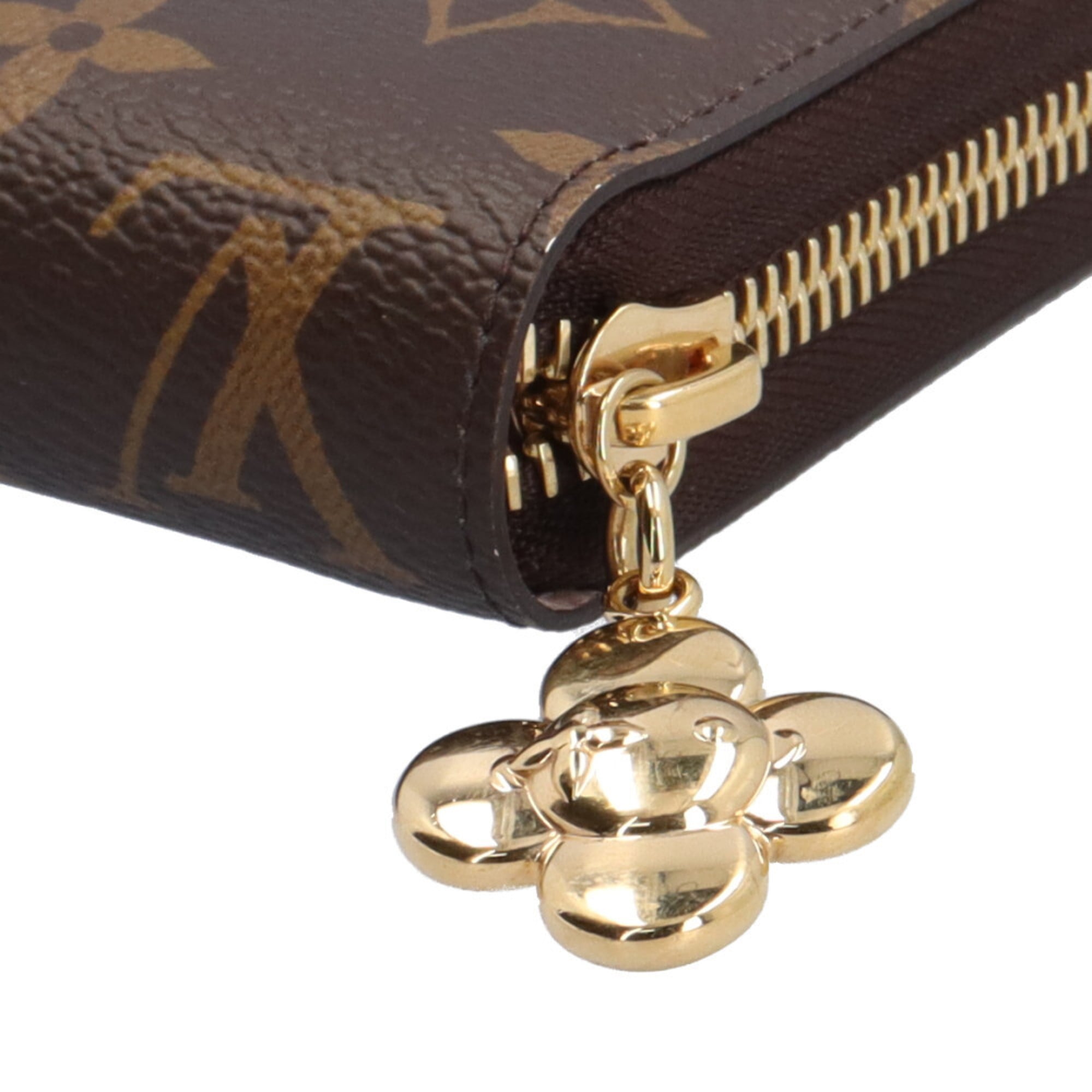 Louis Vuitton Brown Multi-Color Monogram Canvas Long Wallet (Bi-Fold) (Pre-Owned)