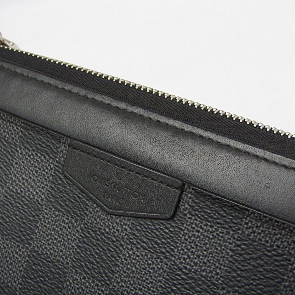 Louis Vuitton Damier Graphite Black Damier Graphite Long Wallet (Bi-Fold) (Pre-Owned)