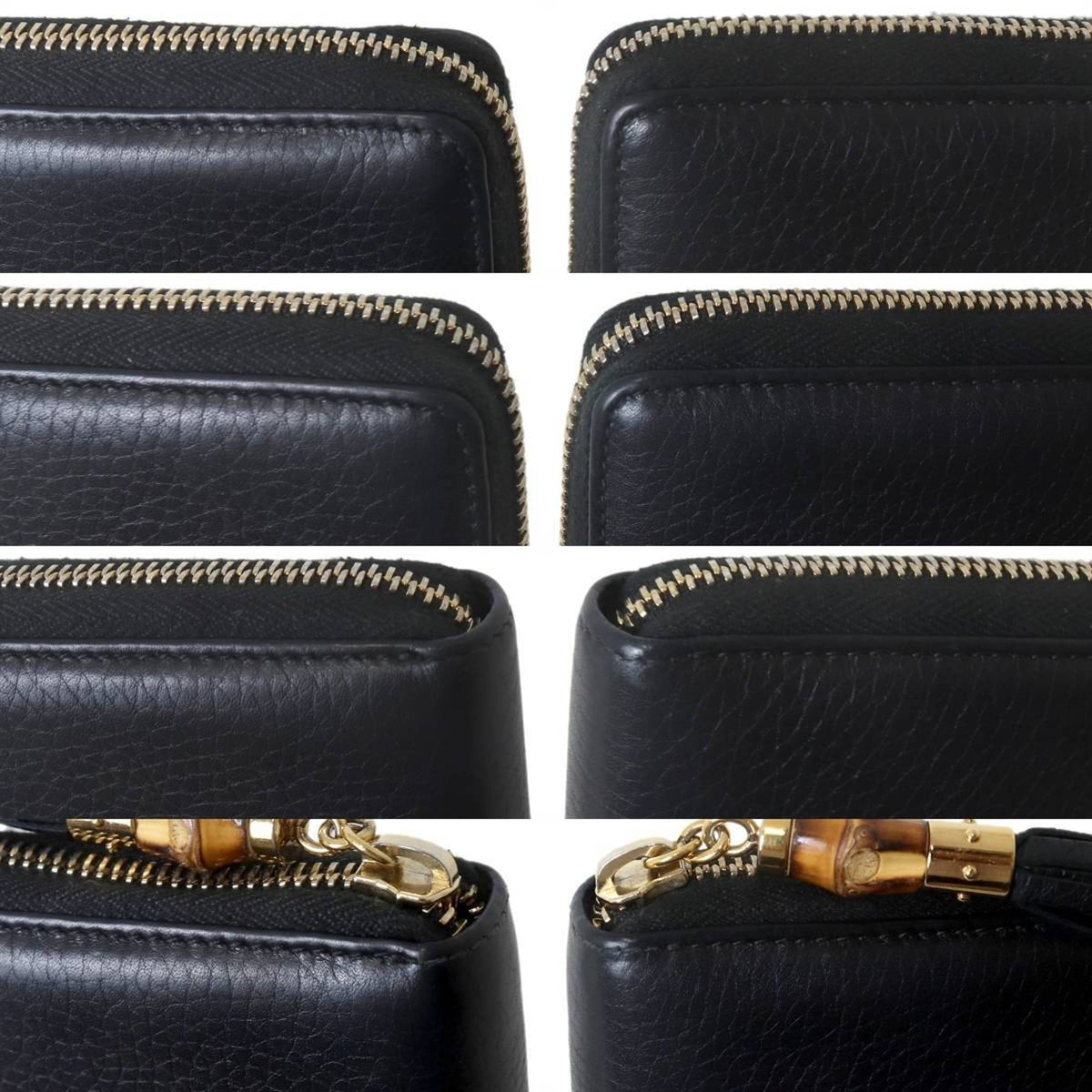 Gucci Black Long Wallet (Bi-Fold) (Pre-Owned)