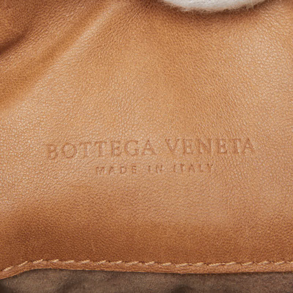 Bottega Veneta Intrecciato Brown Leather Handbag Tote Bag (Pre-Owned)