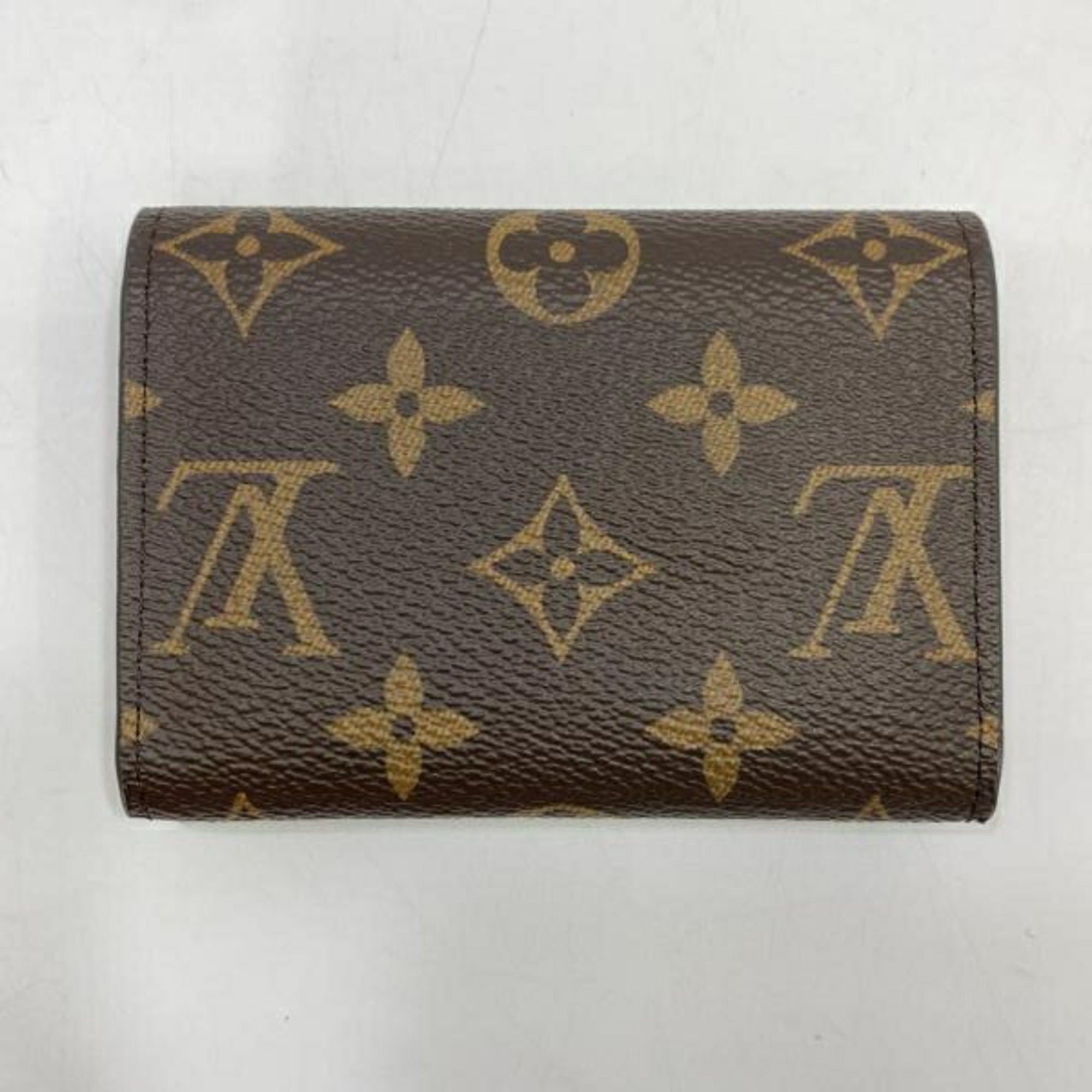 Louis Vuitton Monogram Rose Ballerine Monogram Coin Purse/Coin Case (Pre-Owned)
