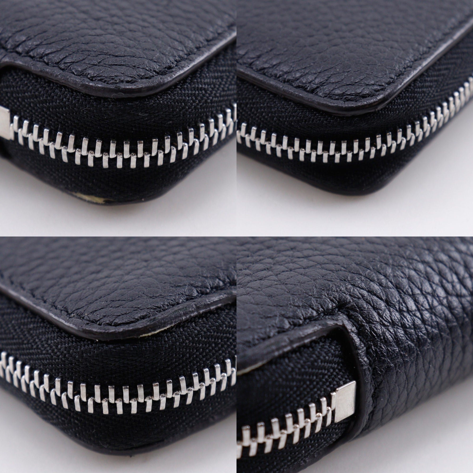 Celine Black Yellow Leather Wallet (Bi-Fold) (Pre-Owned)