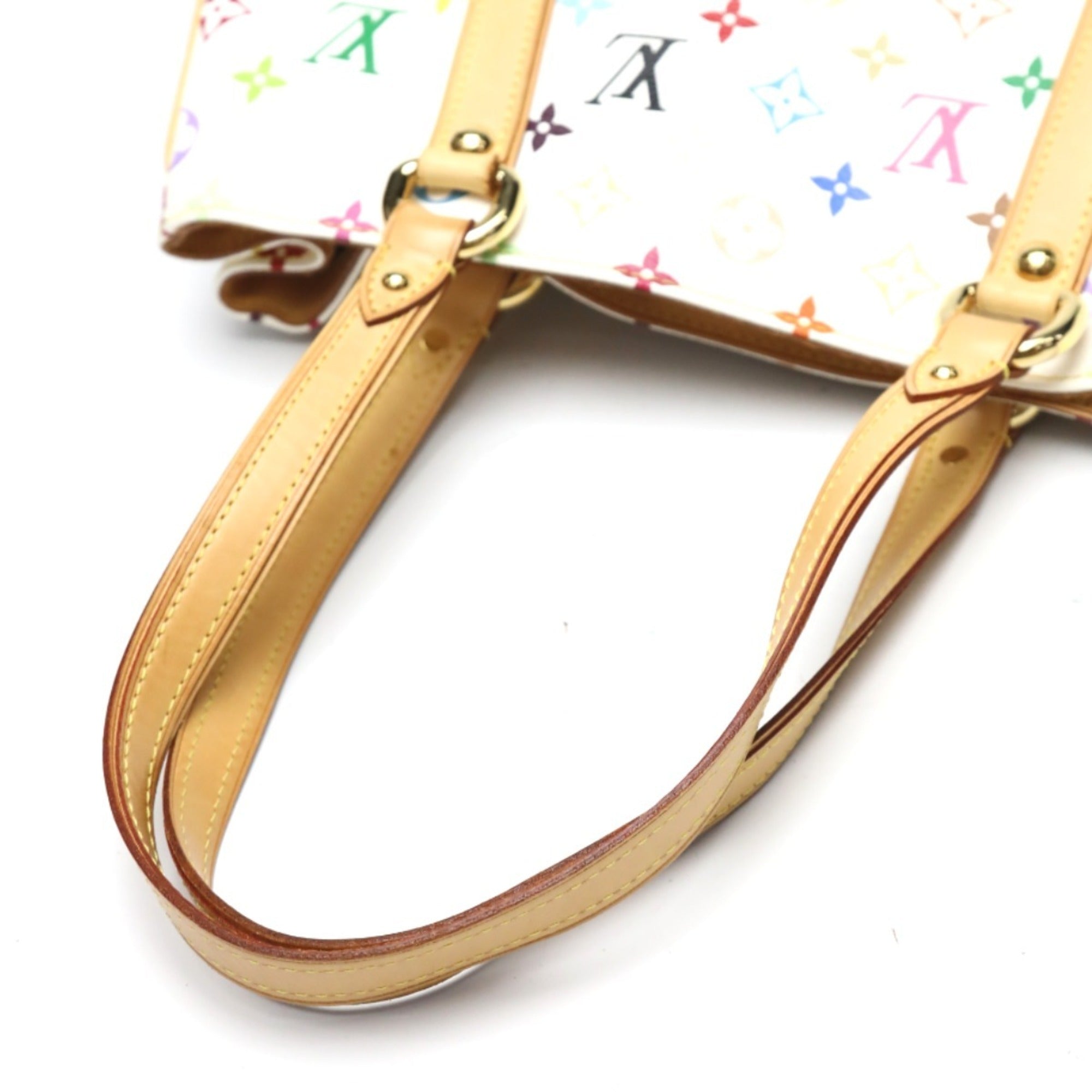 Louis Vuitton Blanc Multi-Color Monogram Multicolore Handbag (Pre-Owned)