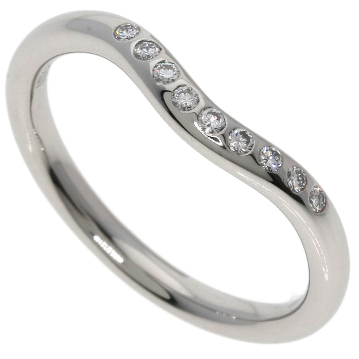 Tiffany Platinum 950 Band Ring (Pre-Owned)