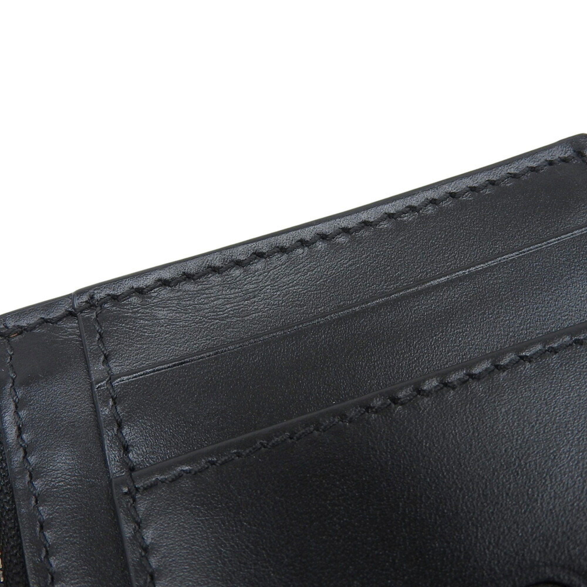 Gucci Black Leather Coin Purse/Coin Case (Pre-Owned)