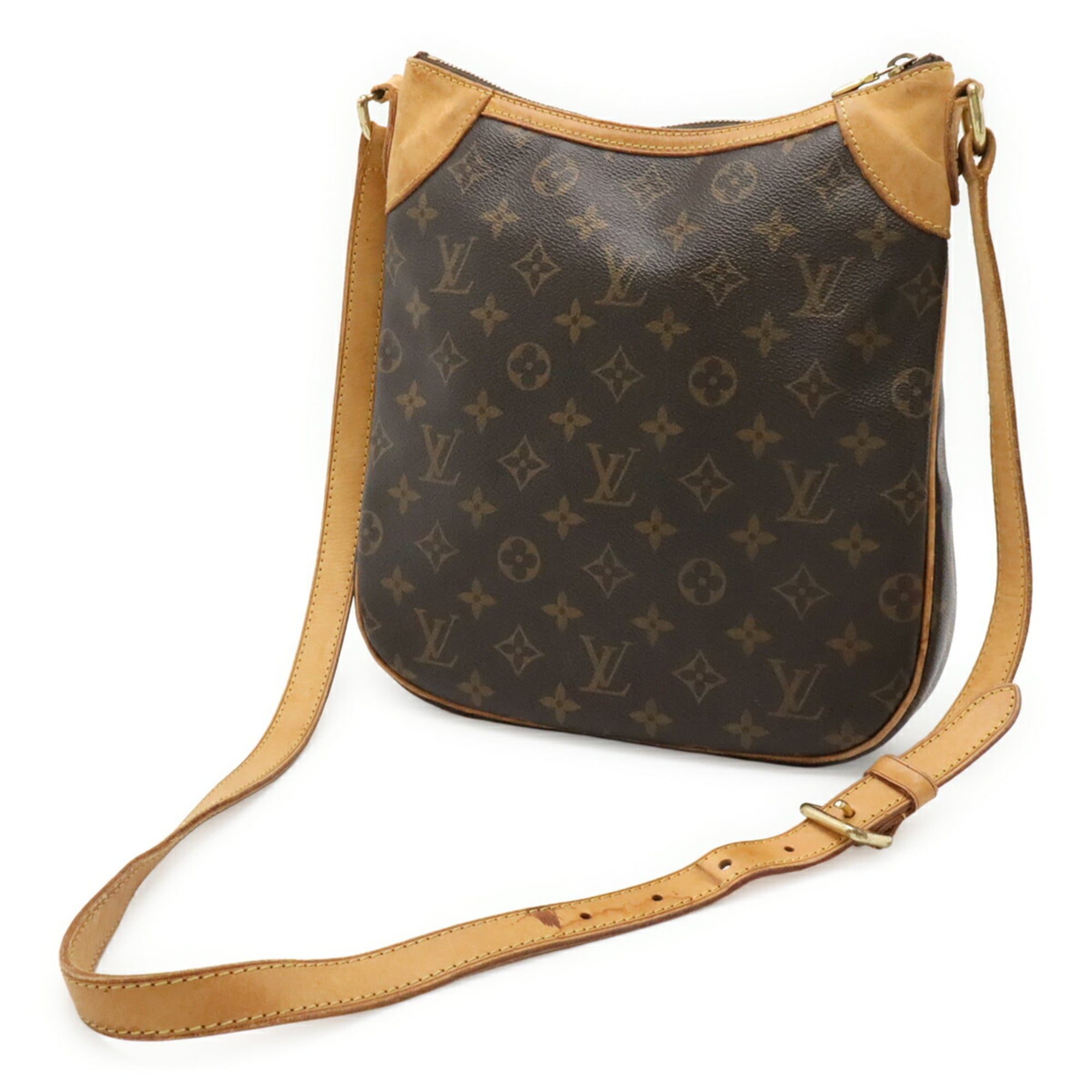 Louis Vuitton Brown Monogram Canvas Shoulder Bag (Pre-Owned)