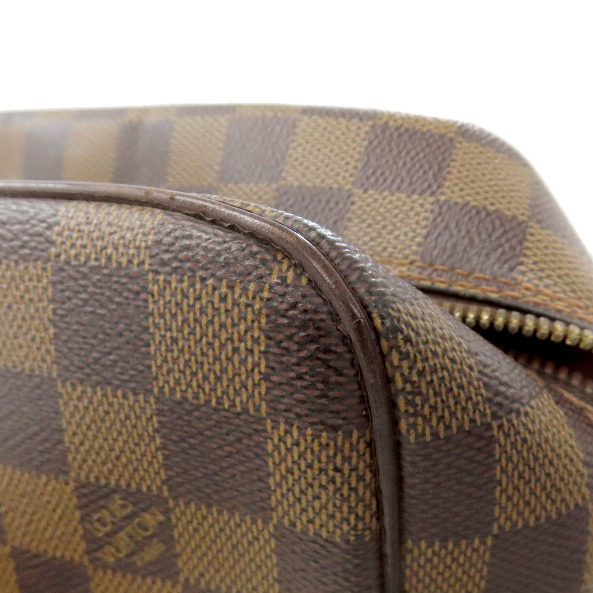 Louis Vuitton Damier Damier Canvas Ebene Damier Canvas Shoulder Bag (Pre-Owned)
