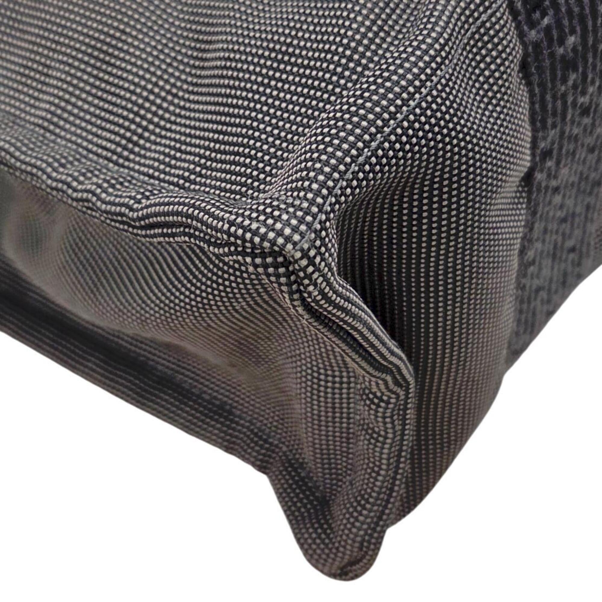 Hermes Gray Nylon Backpack (Pre-Owned)