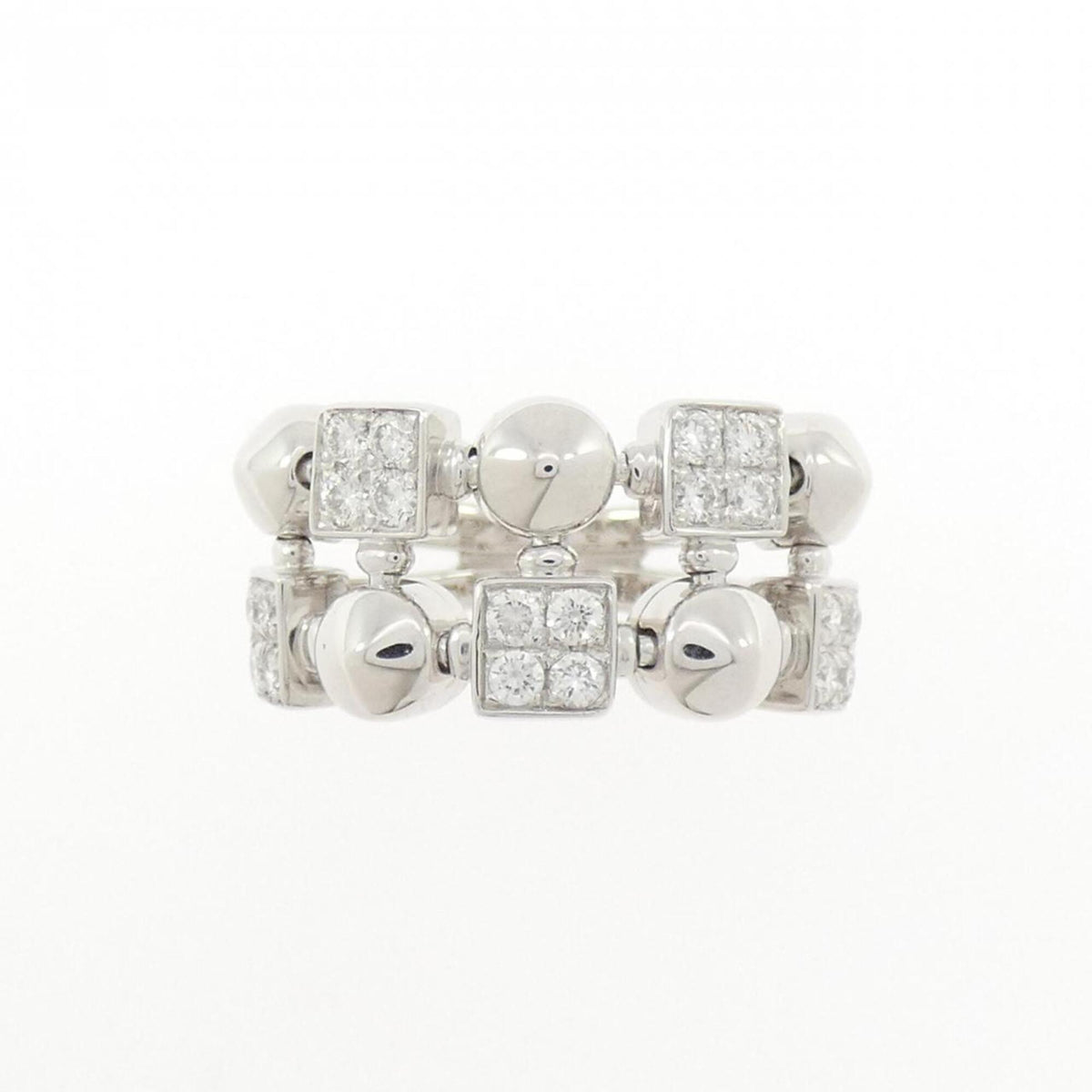 Bvlgari White Gold (18K) Band Ring (Pre-Owned)