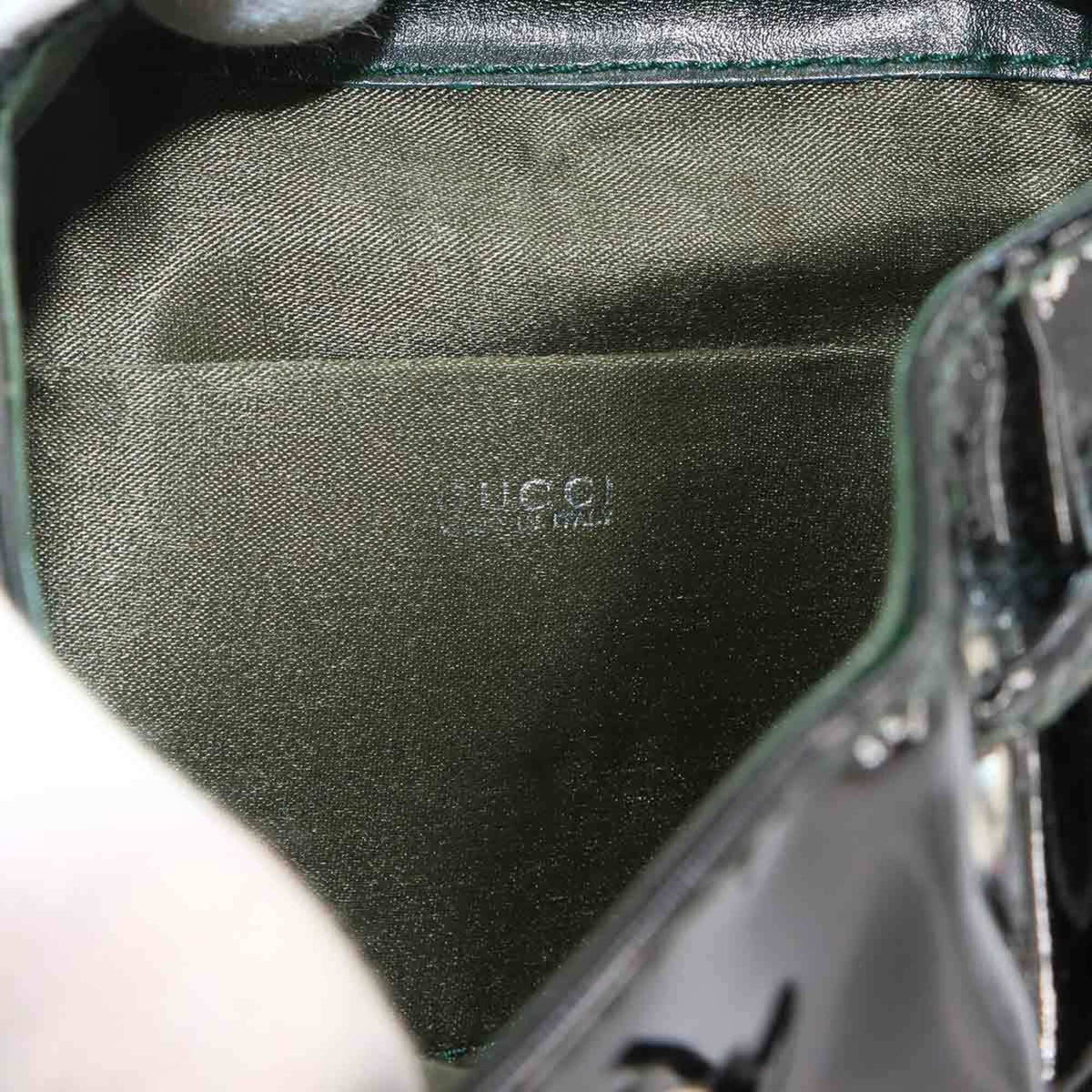 Gucci Black Leather Backpack (Pre-Owned)