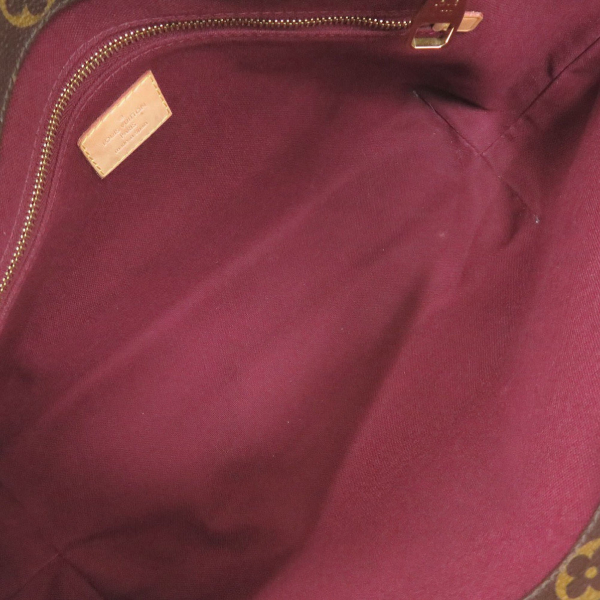 Louis Vuitton Brown Monogram Canvas Tote Bag (Pre-Owned)