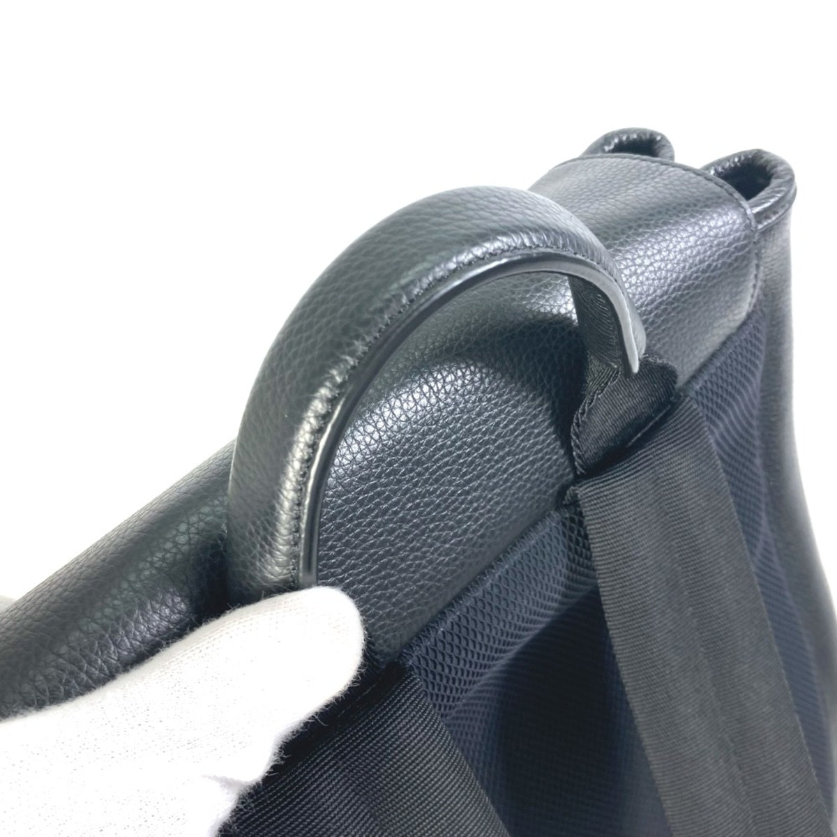 Christian Dior Black Leather Backpack (Pre-Owned)