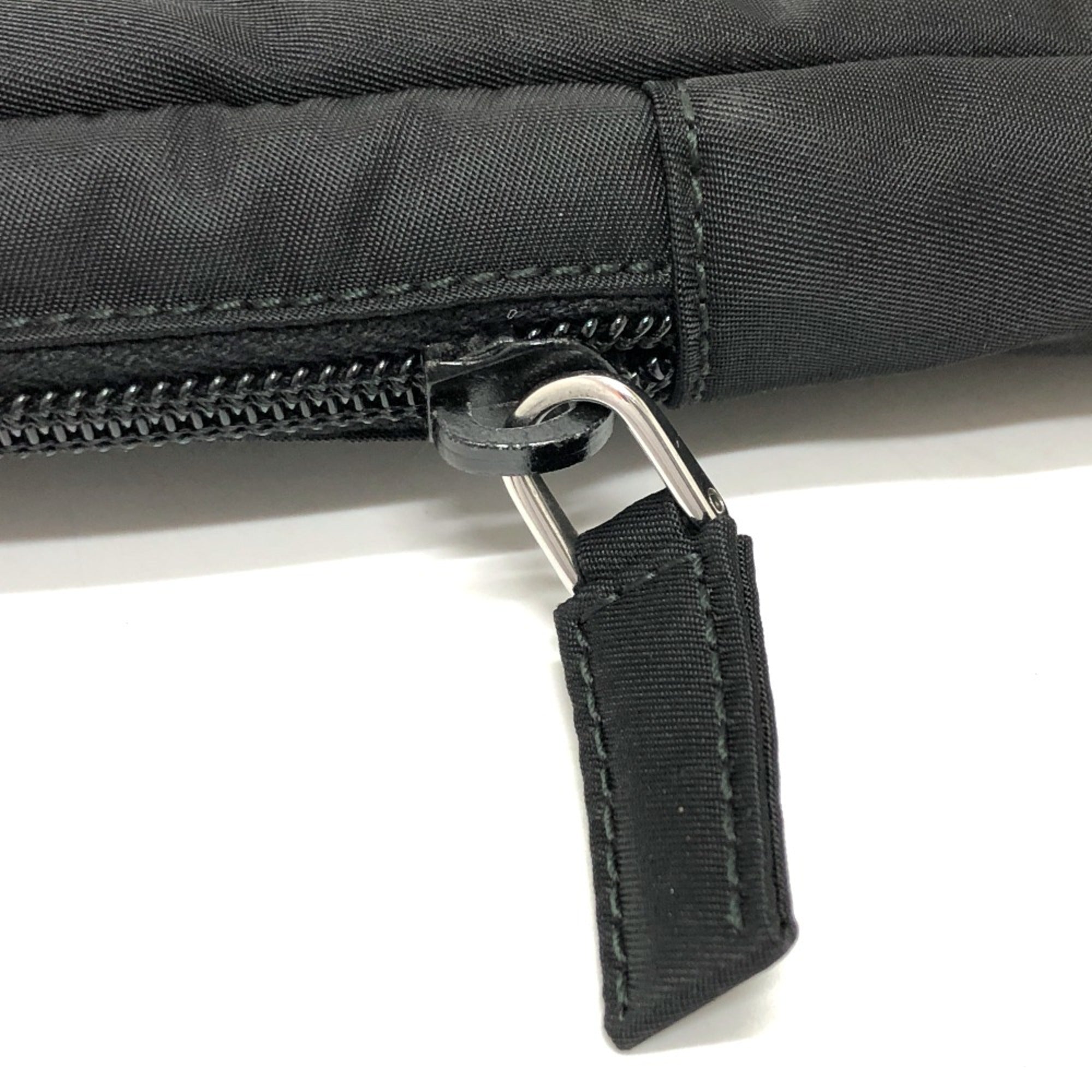 Prada Black Cloth Clutch Bag (Pre-Owned)