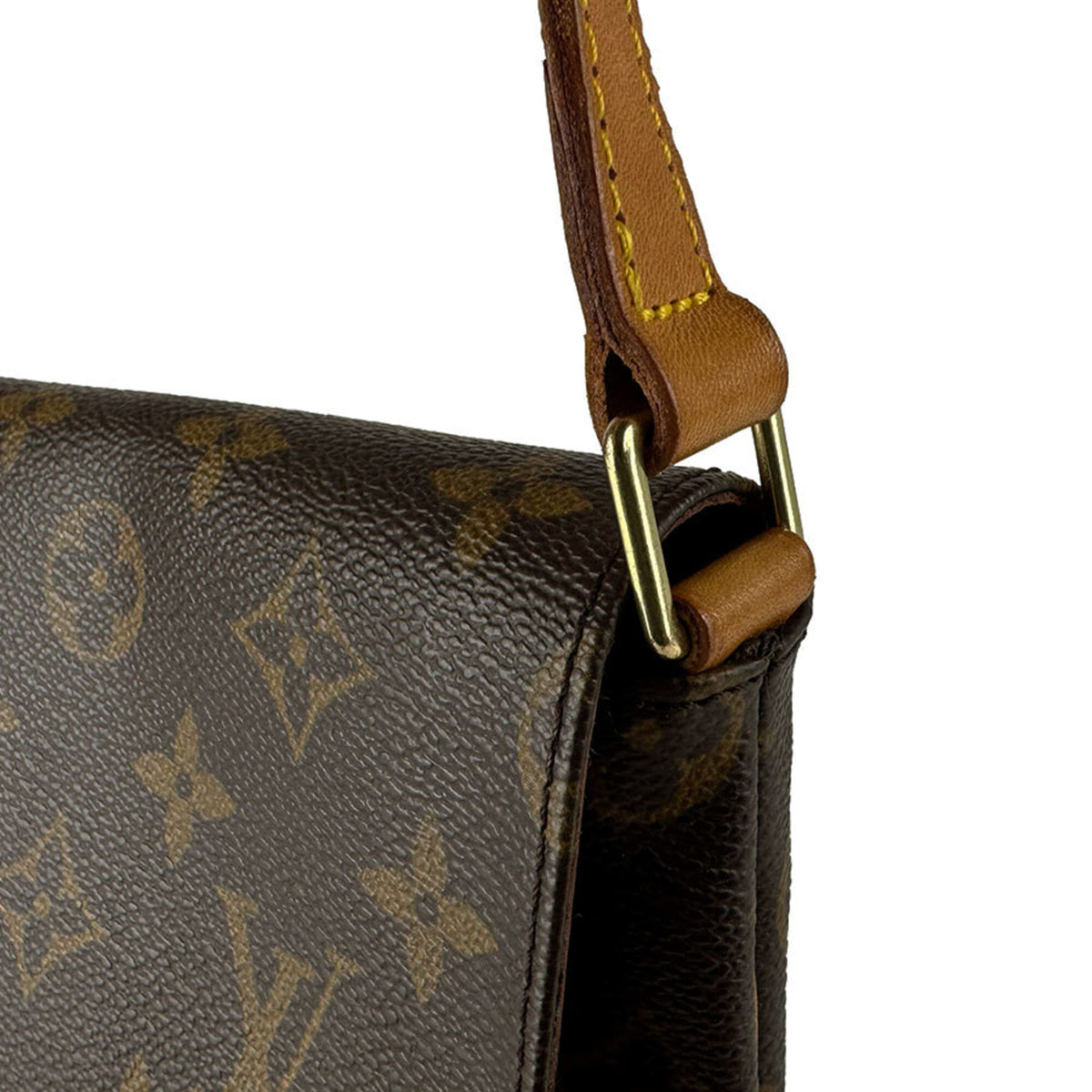 Louis Vuitton Brown Monogram Shoulder Bag (Pre-Owned)