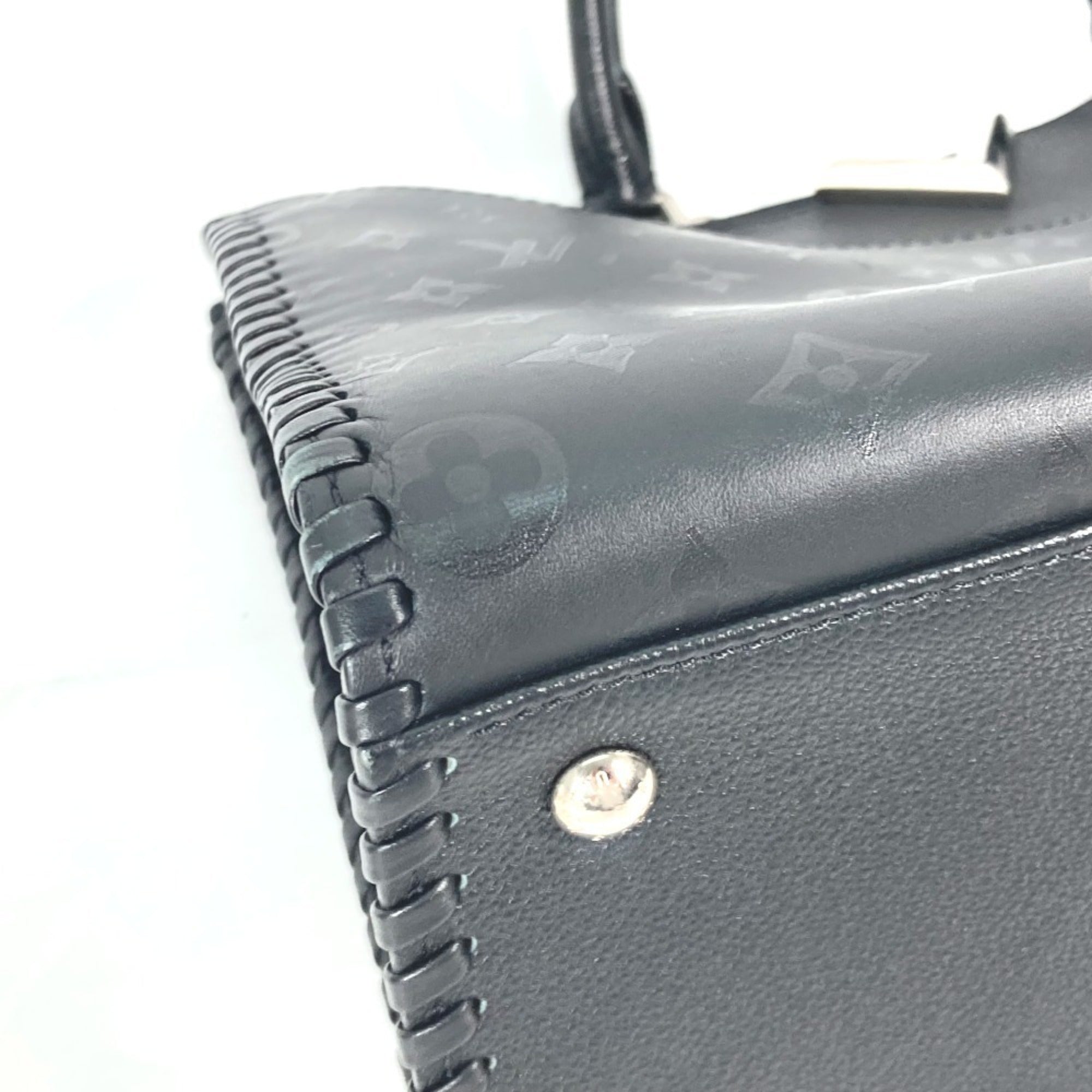 Louis Vuitton Black Monogram Noir Monogram Handbag Tote Bag (Pre-Owned)