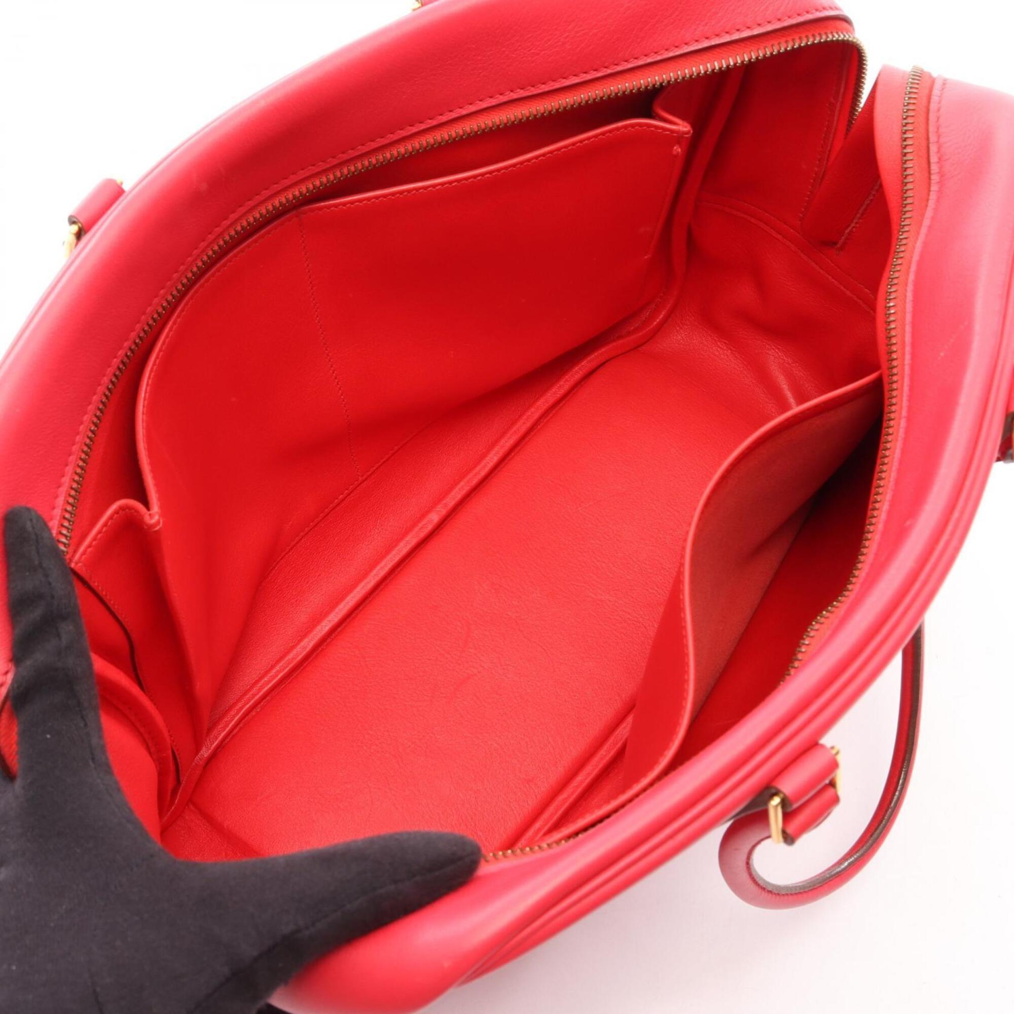 Hermes Pink Swift Leather Handbag (Pre-Owned)