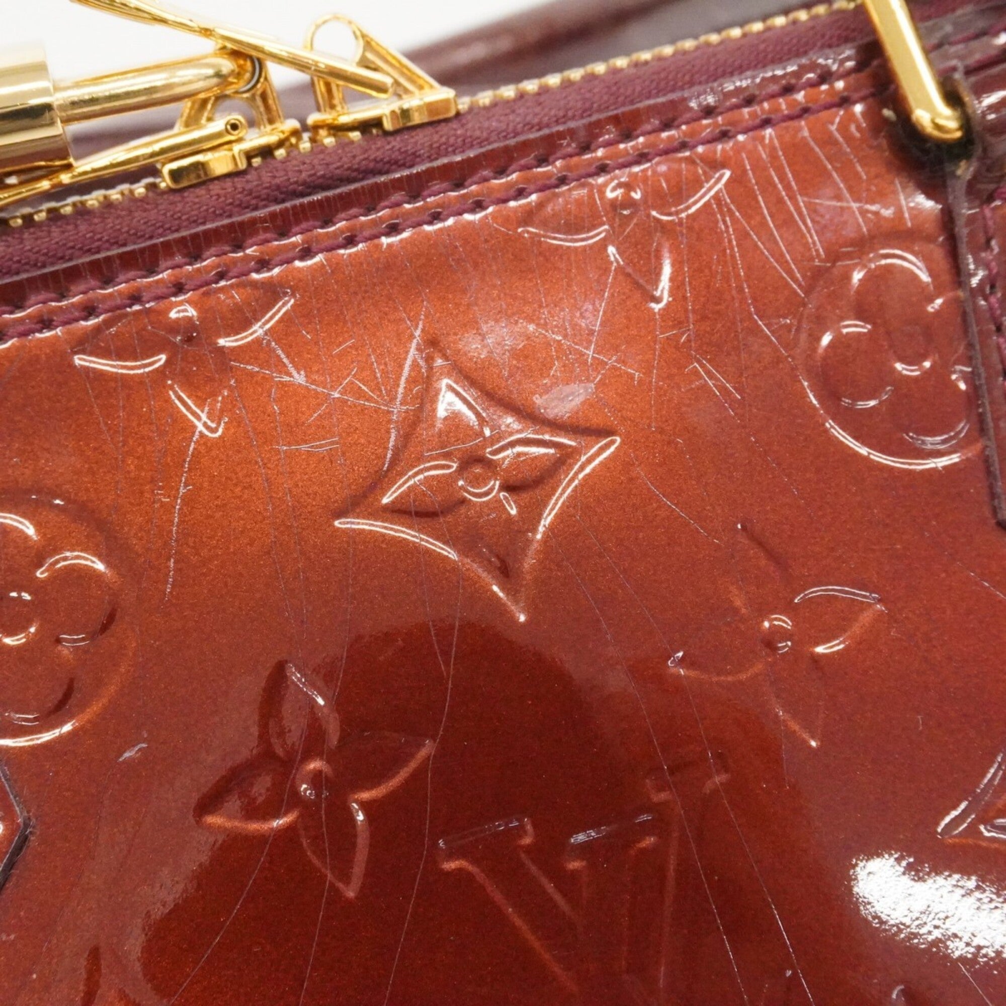 Louis Vuitton Rouge Fauviste Handbag (Pre-Owned)