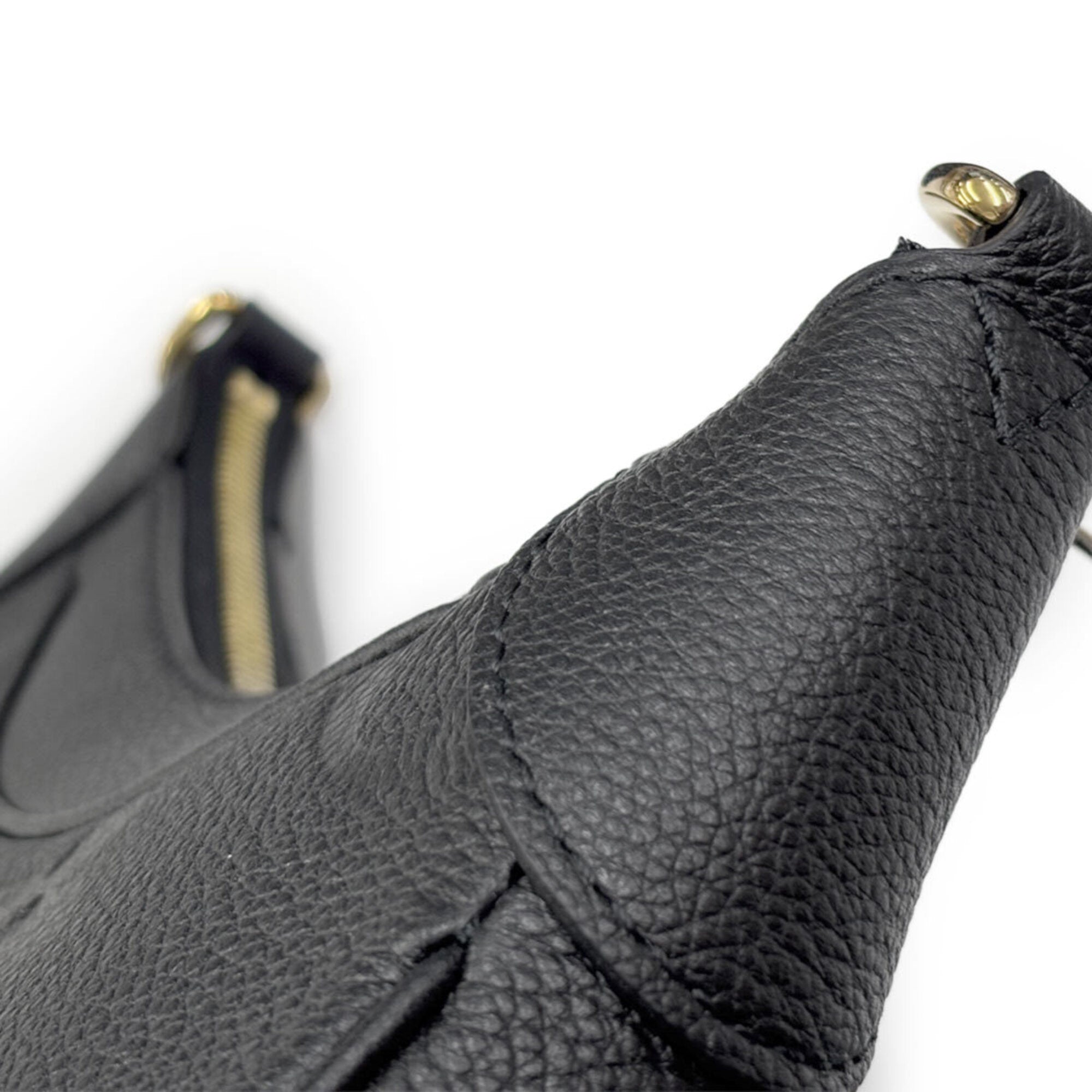 Louis Vuitton Black Monogram Empreinte Handbag Shoulder Bag (Pre-Owned)
