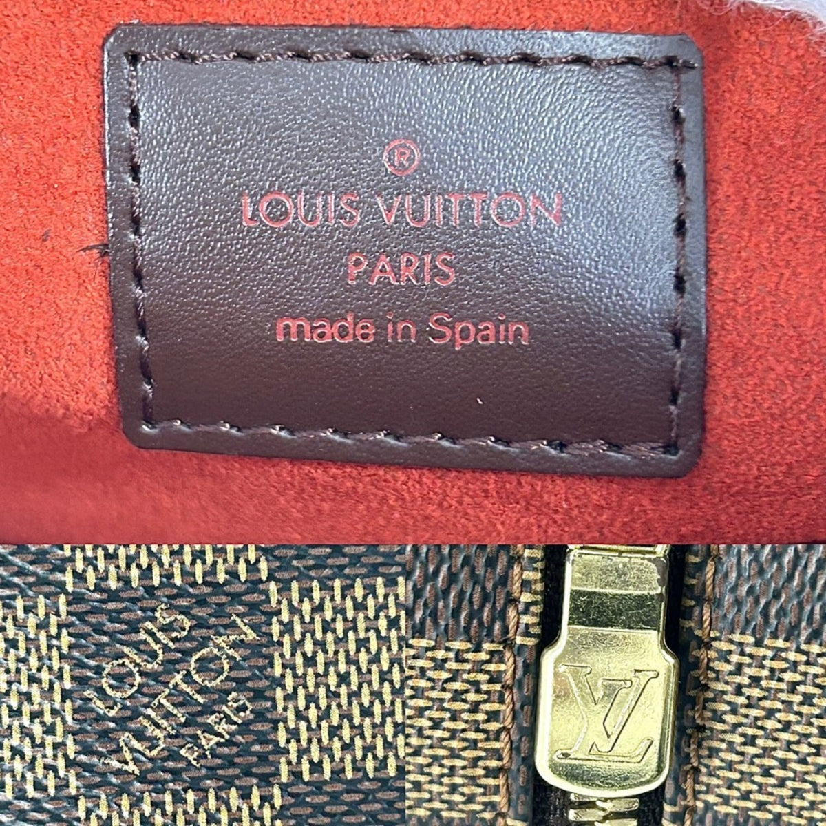 Louis Vuitton Brown Damier Canvas Handbag (Pre-Owned)