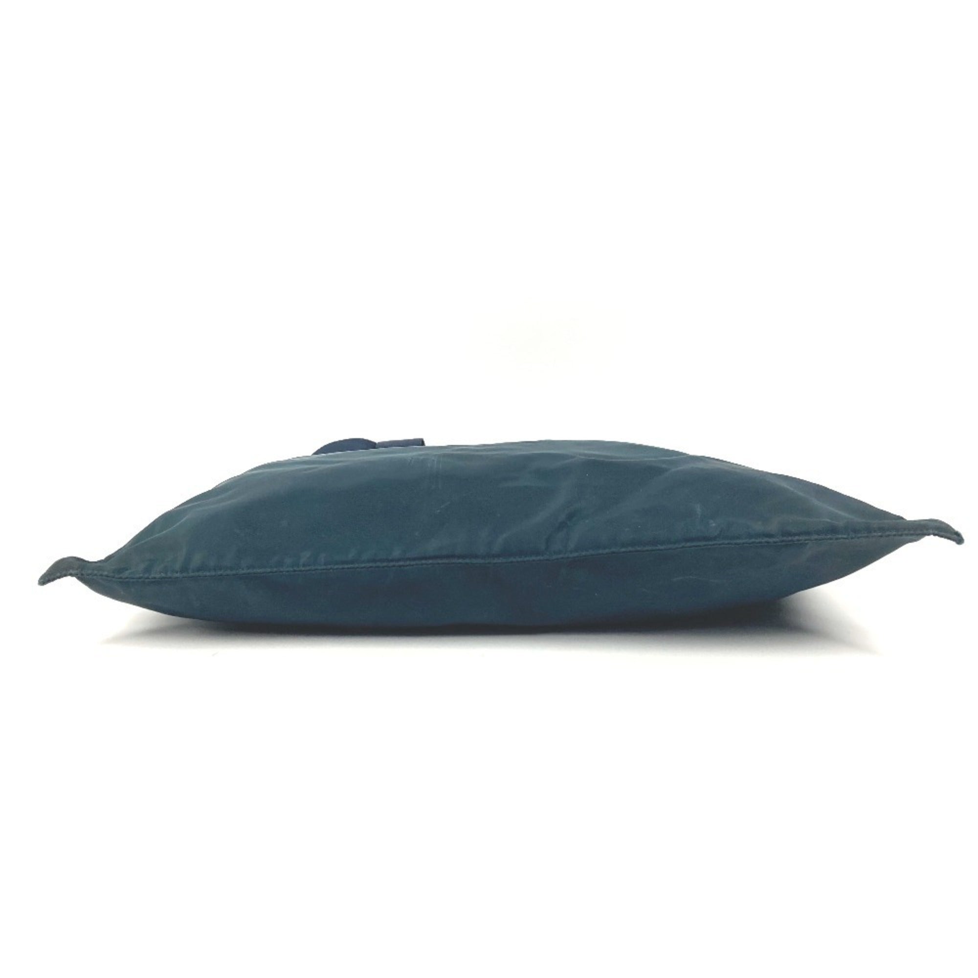 Prada Blue Nylon Shoulder Bag (Pre-Owned)