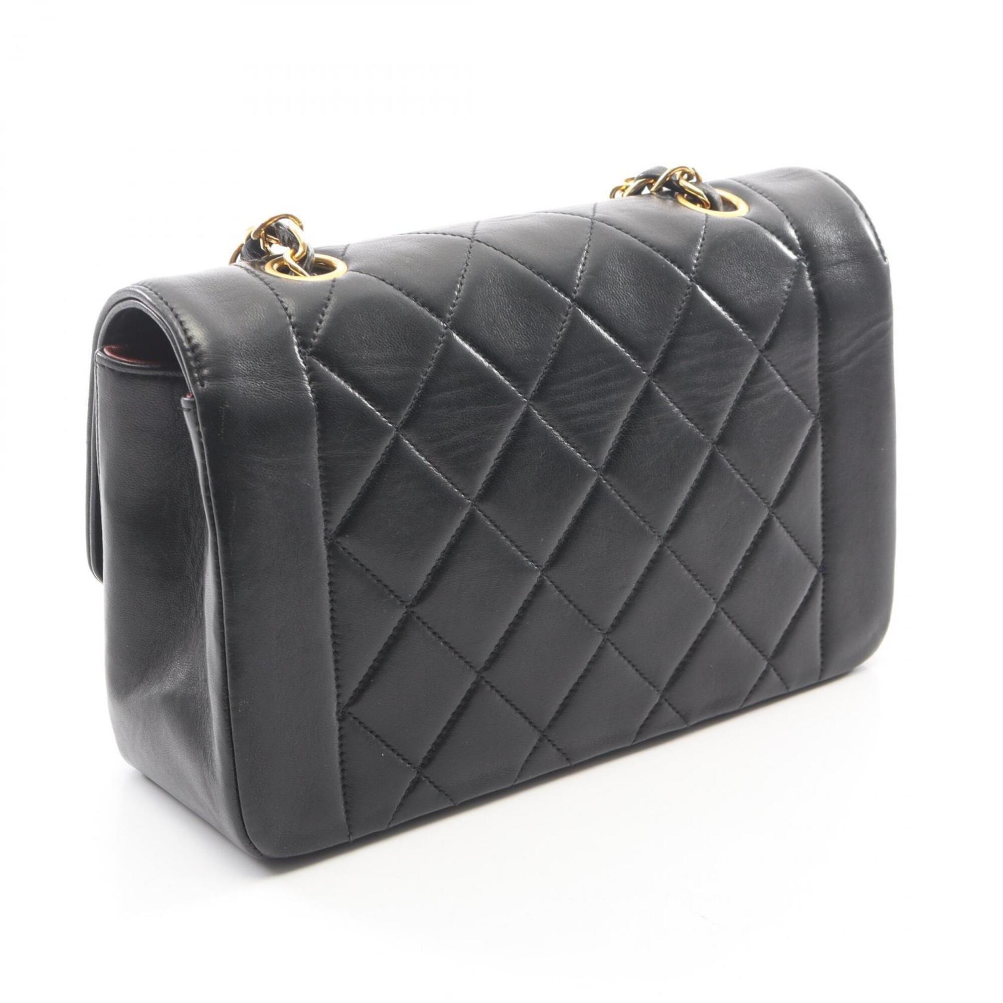Chanel Black Handbag Shoulder Bag (Pre-Owned)