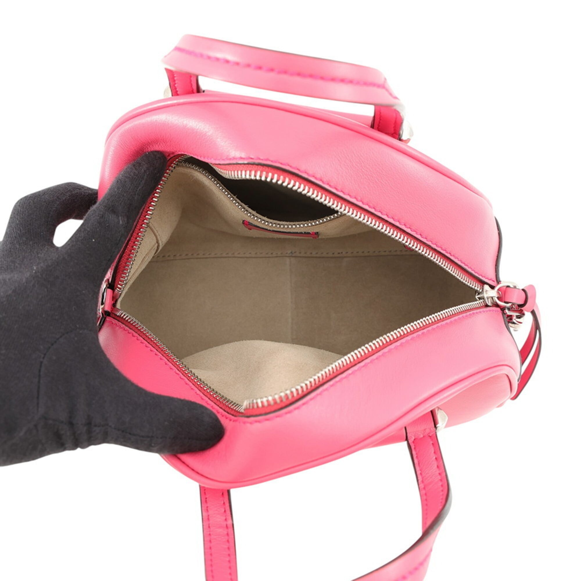 Jimmy Choo Pink Leather Handbag (Pre-Owned)