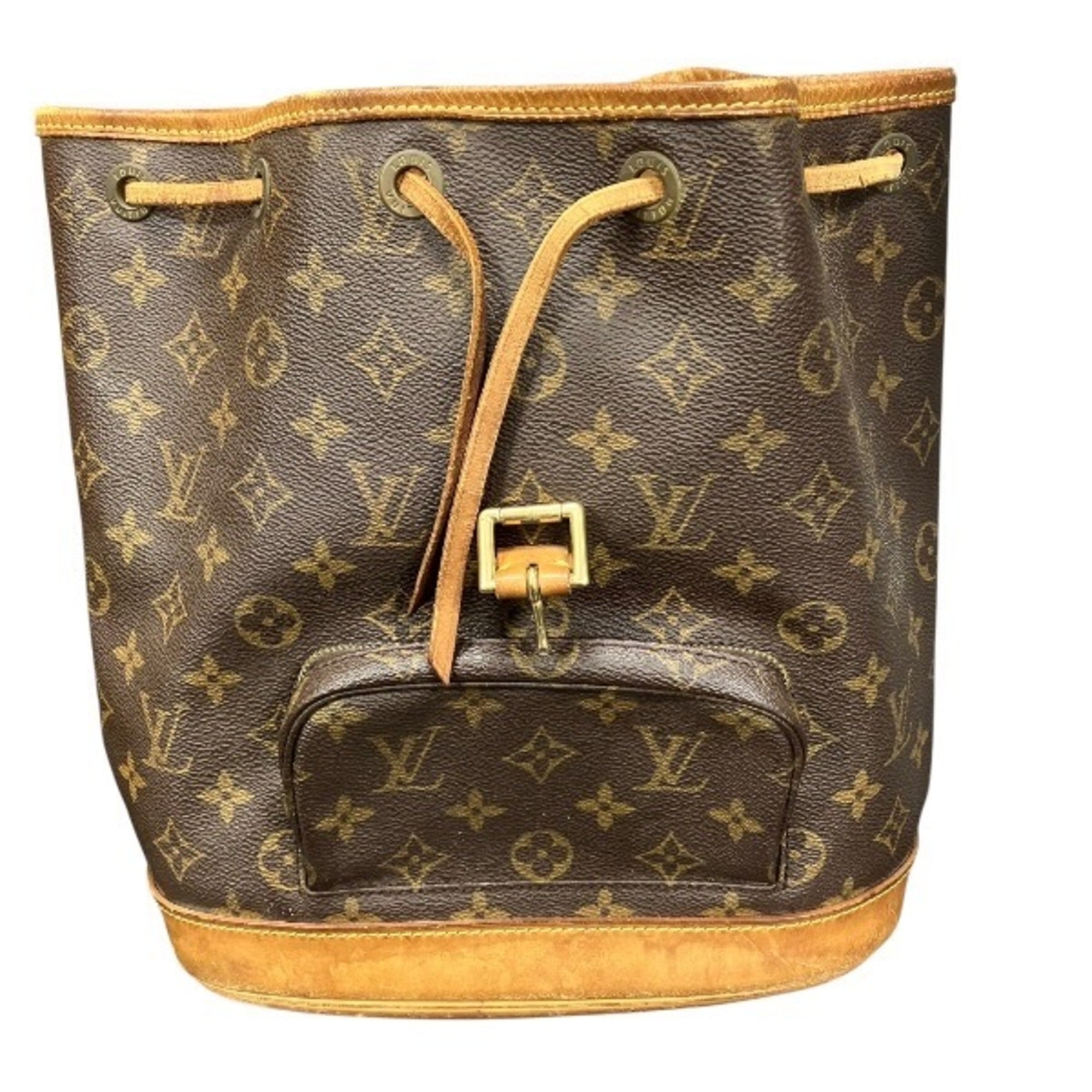 Louis Vuitton Brown Monogram Backpack (Pre-Owned)