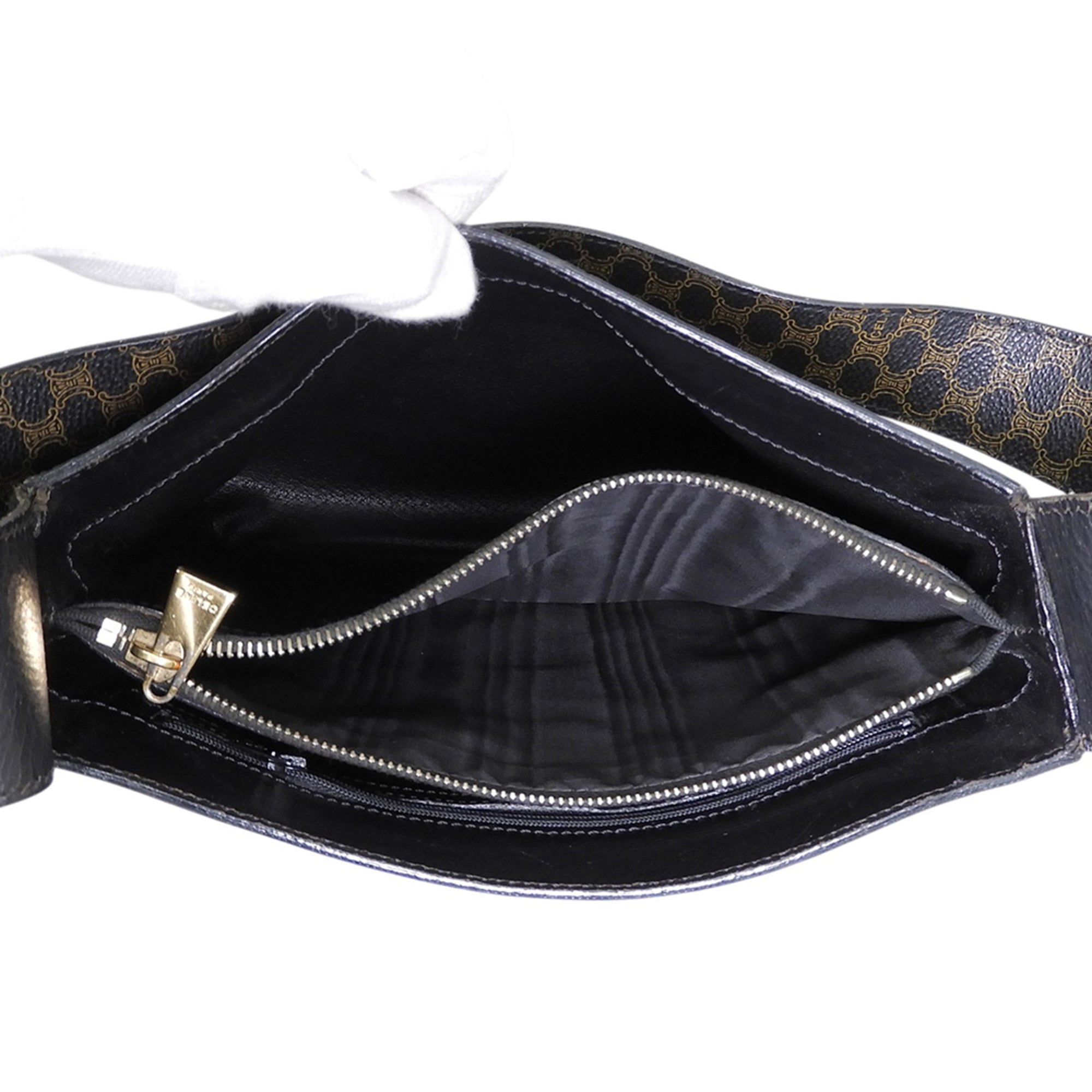 Celine Brown Pvc Shoulder Bag (Pre-Owned)