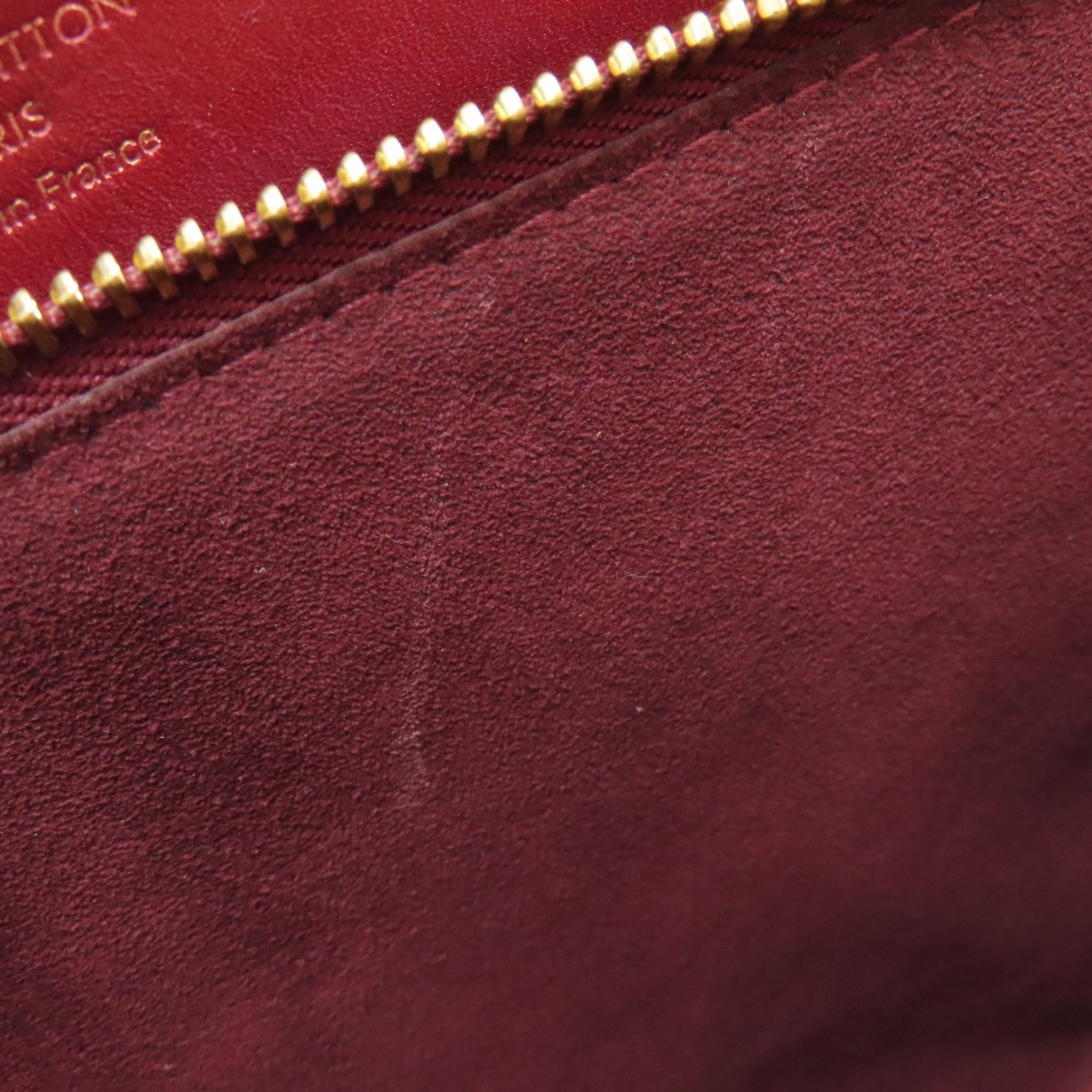 Louis Vuitton Bordeaux Brown Monogram Handbag (Pre-Owned)