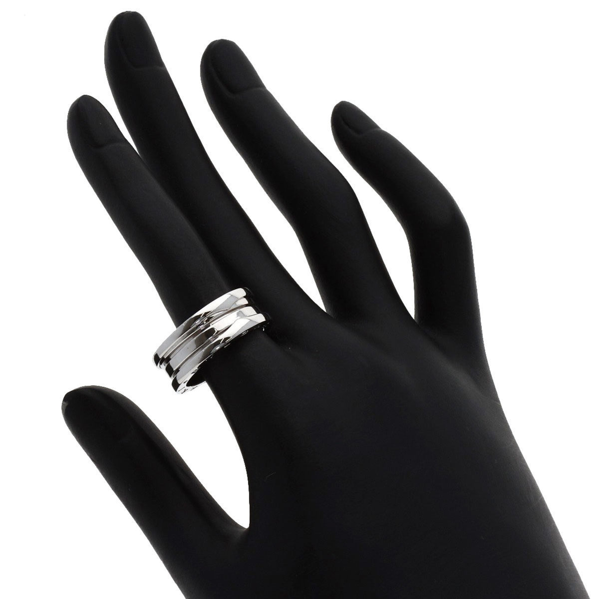 Bvlgari White Gold (18K) Band Ring (Pre-Owned)