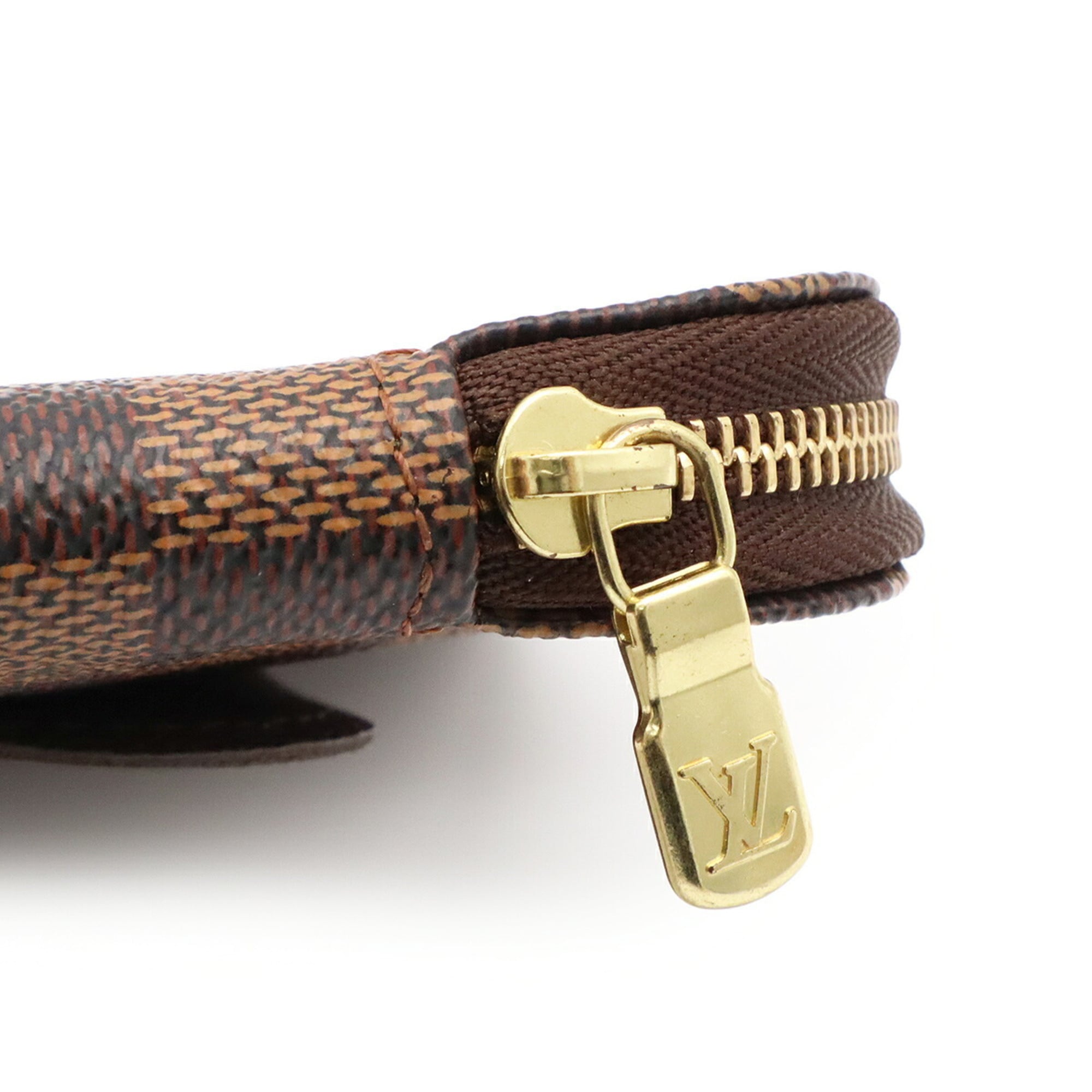 Louis Vuitton Brown Pvc Coated Canvas Wallet (Bi-Fold) (Pre-Owned)