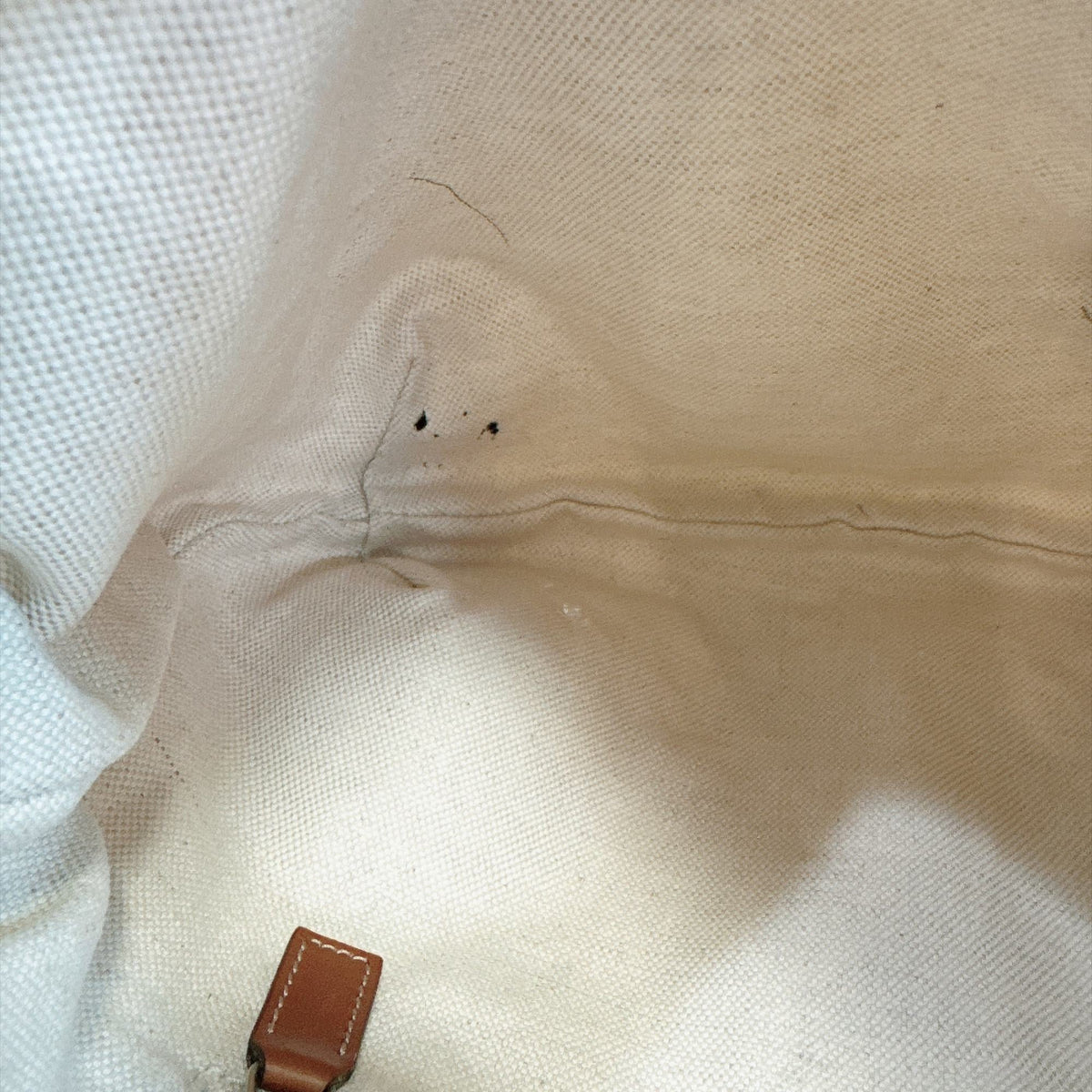 Gucci Beige Nylon Handbag Shoulder Bag (Pre-Owned)