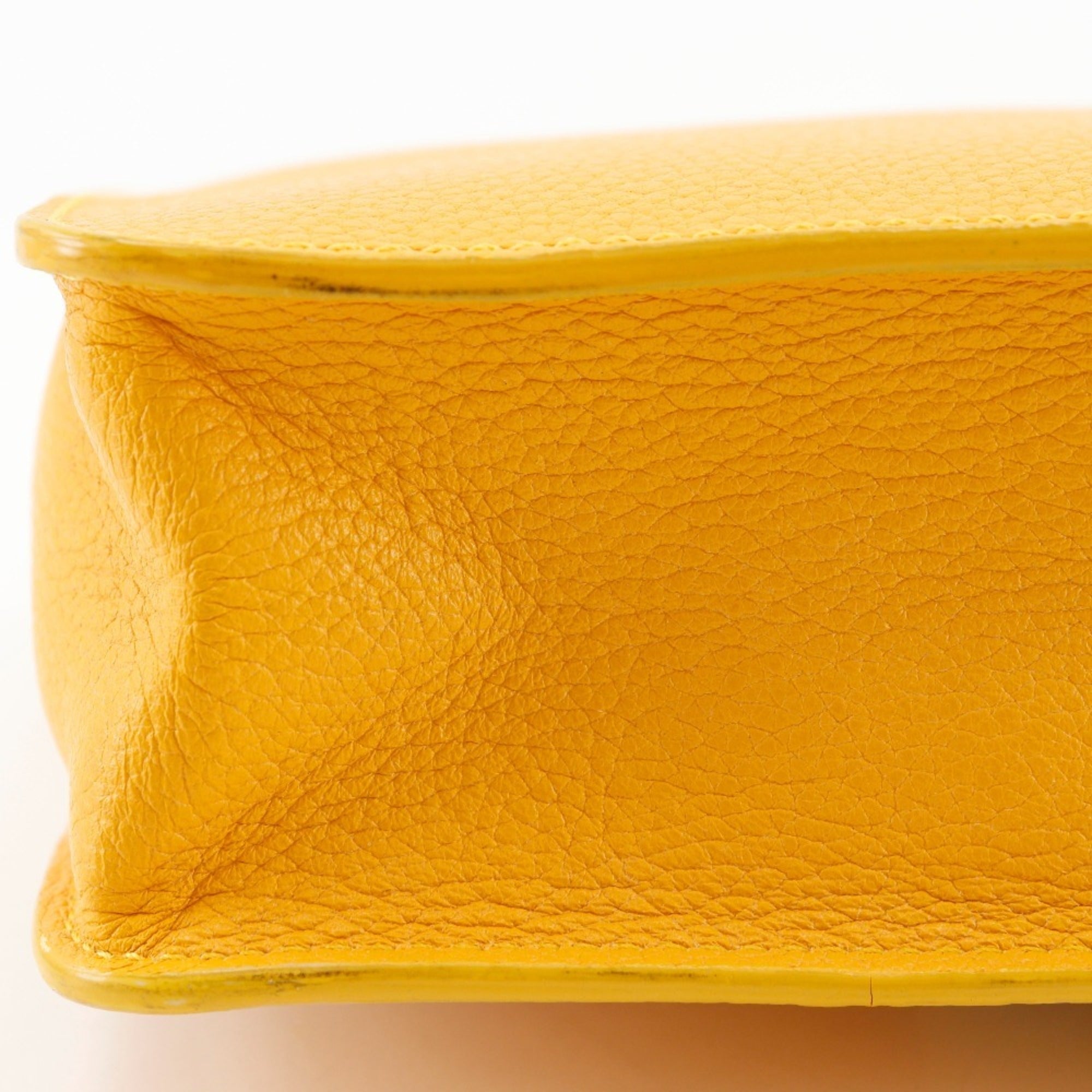 Jimmy Choo Yellow Leather Handbag (Pre-Owned)