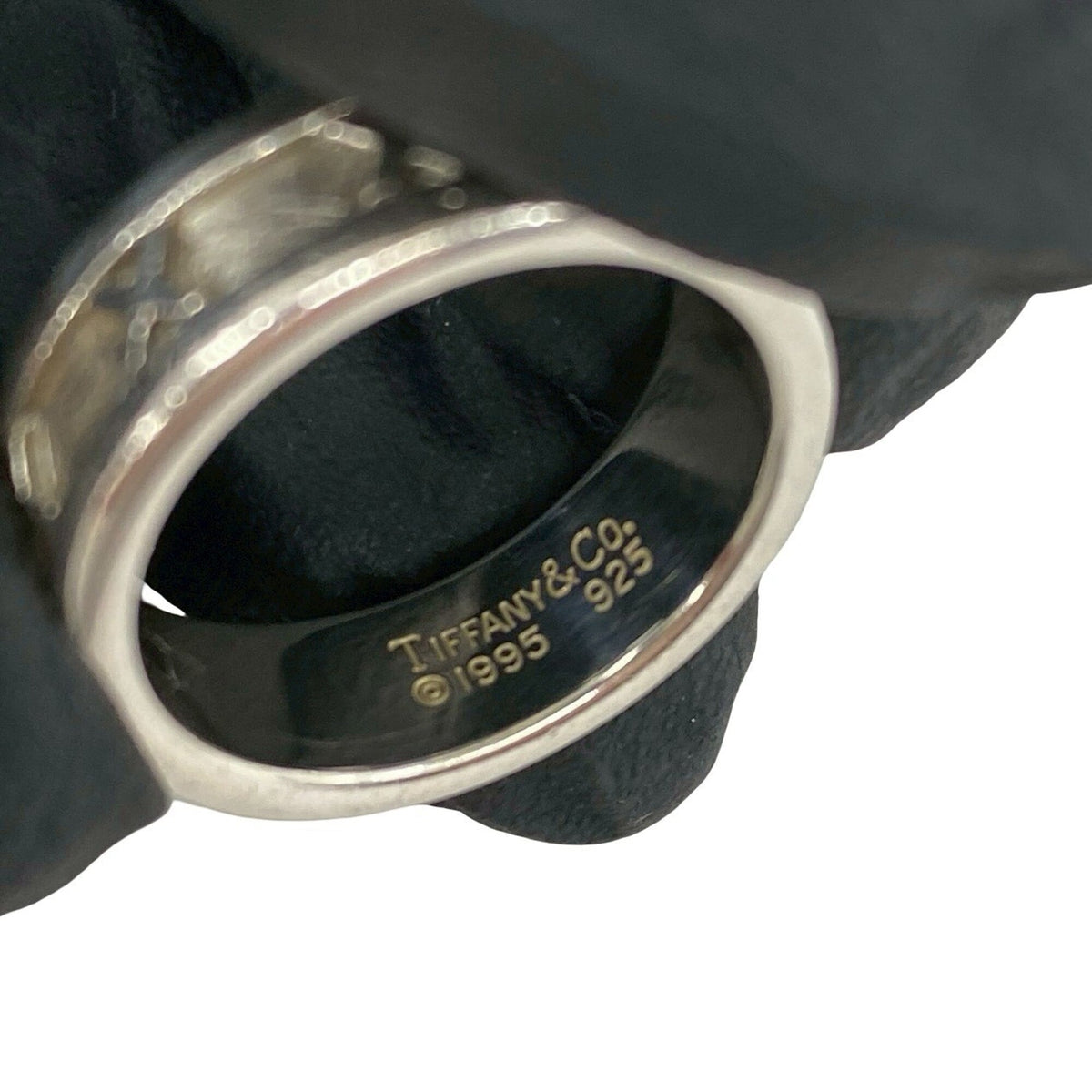 Tiffany Silver Silver 925 Band Ring (Pre-Owned)