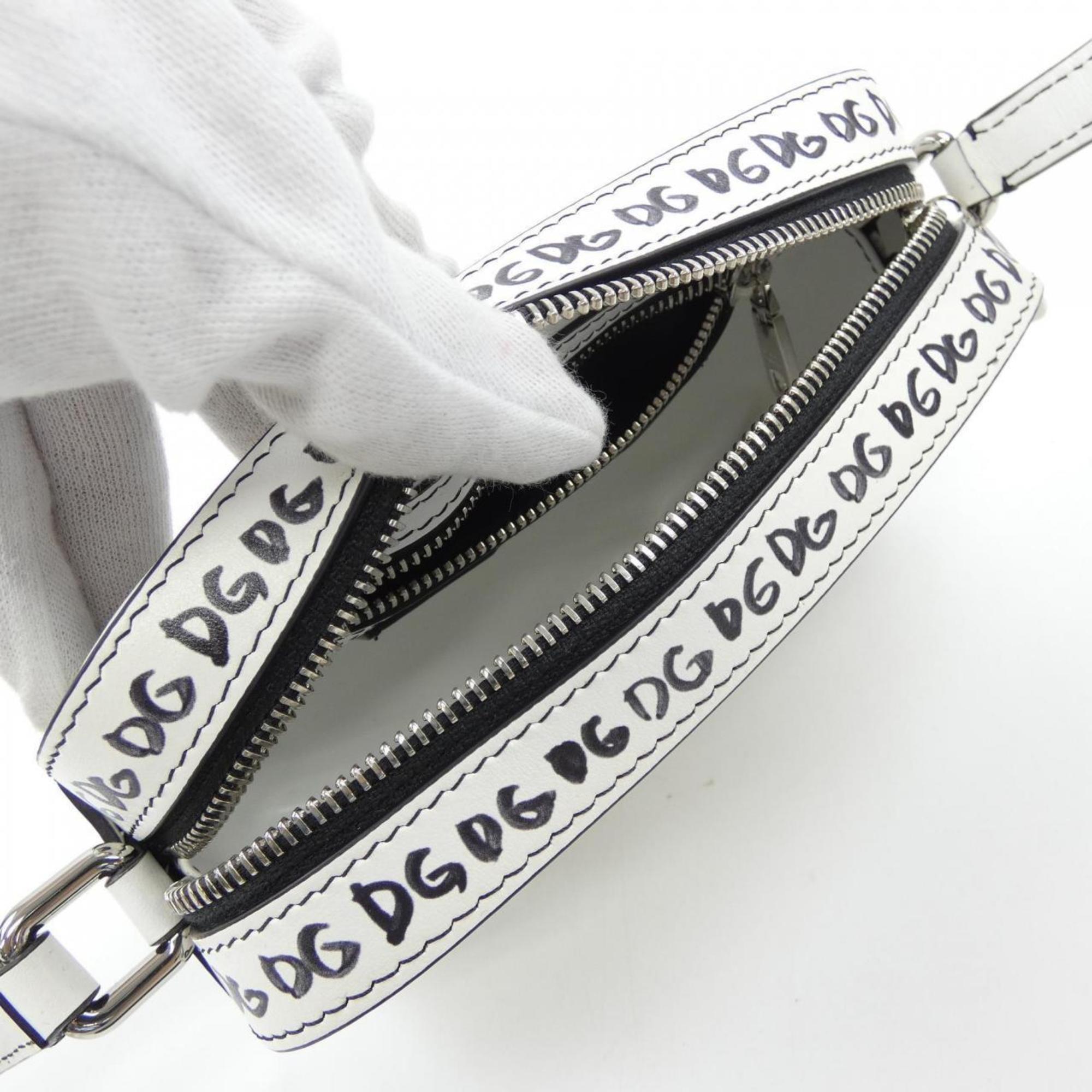 Dolce & Gabbana Black White Handbag (Pre-Owned)
