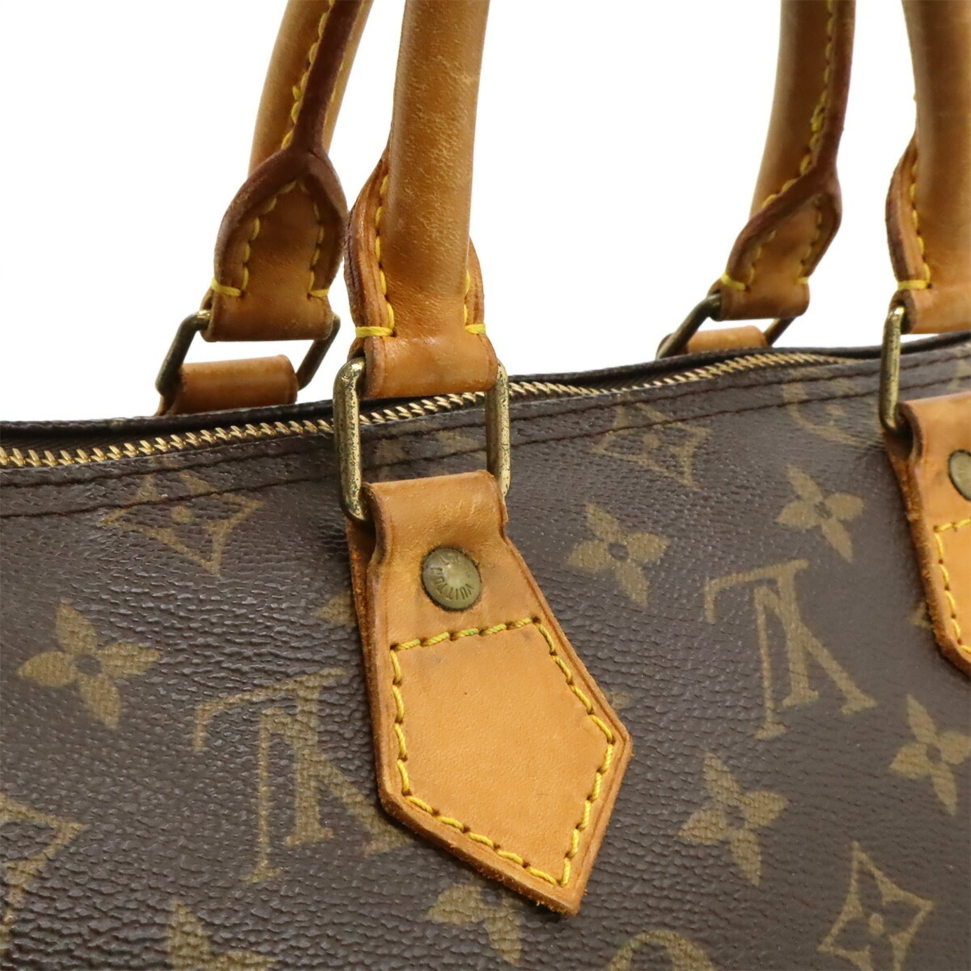 Louis Vuitton Brown Monogram Canvas Pvc Coated Canvas Boston Bag Handbag (Pre-Owned)