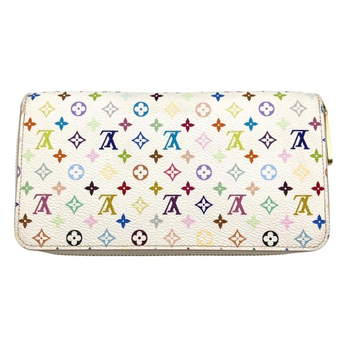 Louis Vuitton Blanc Monogram Multicolore Coin Purse/Coin Case (Pre-Owned)